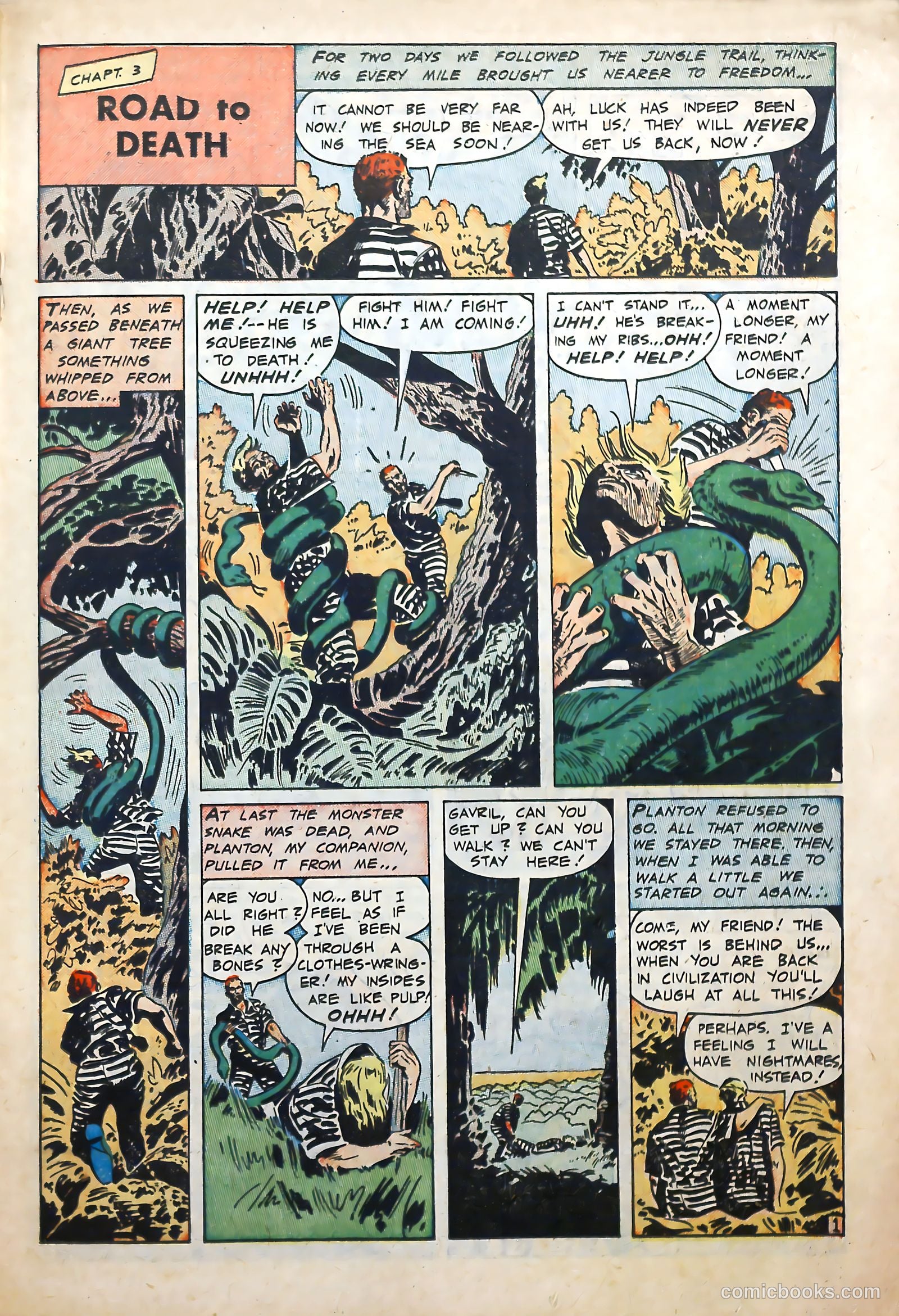 Escape from Devil's Island #nn (1952) — page 19 of 36