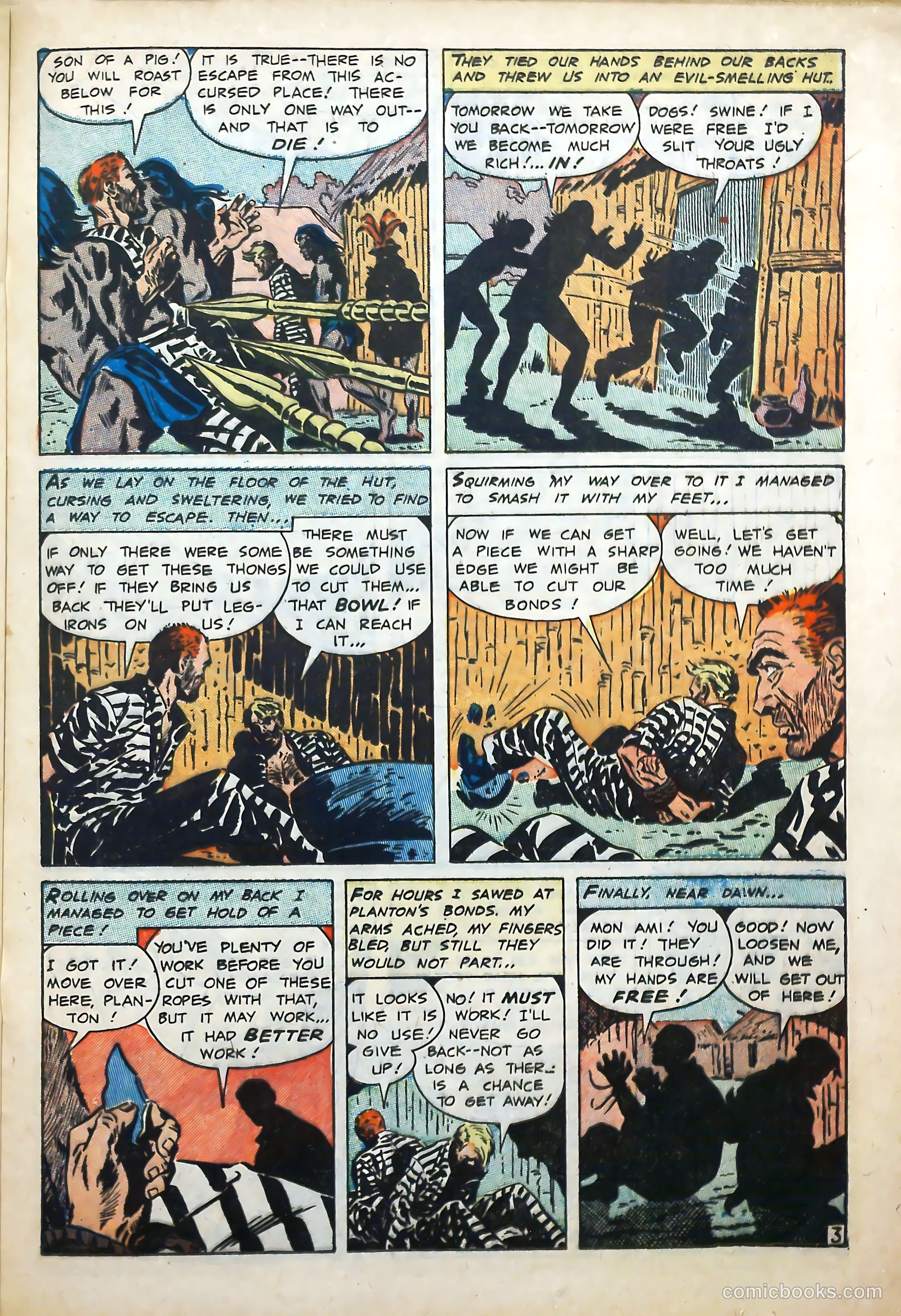 Escape from Devil's Island #nn (1952) — page 21 of 36
