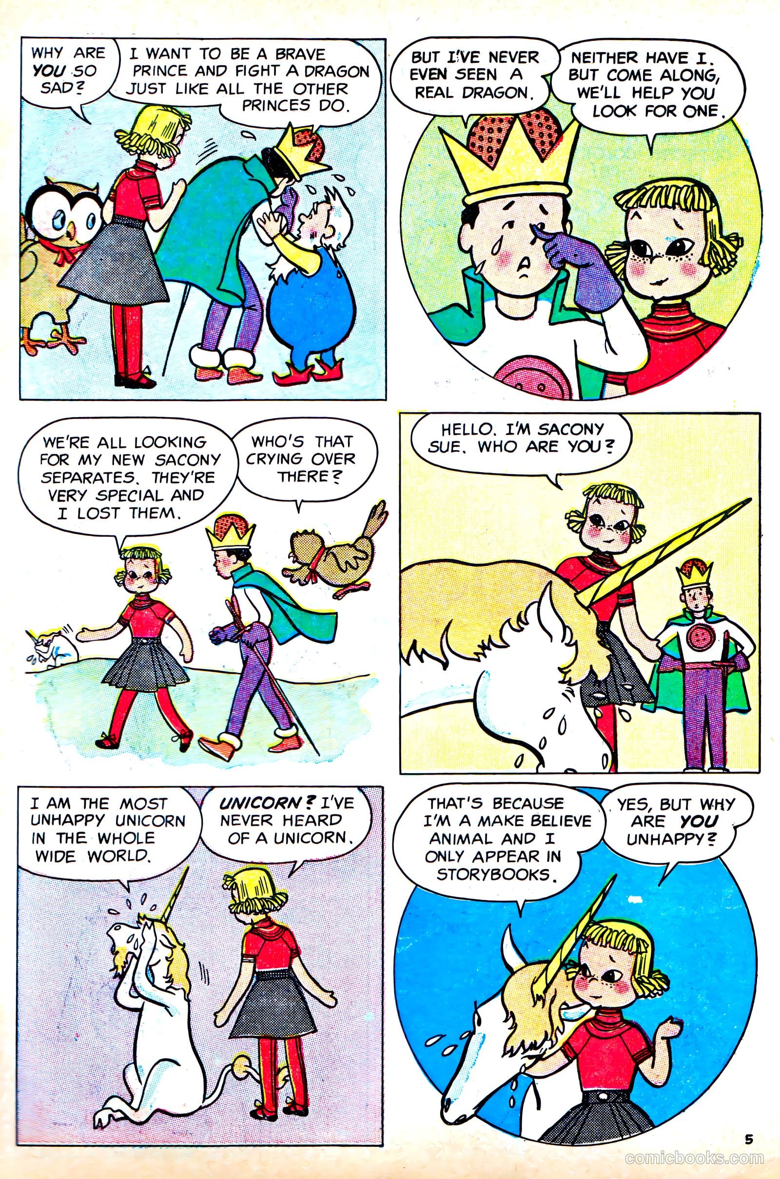 The Woodland Adventures of Sue the Magic Manikin #nn (1957) — page 5 of 12