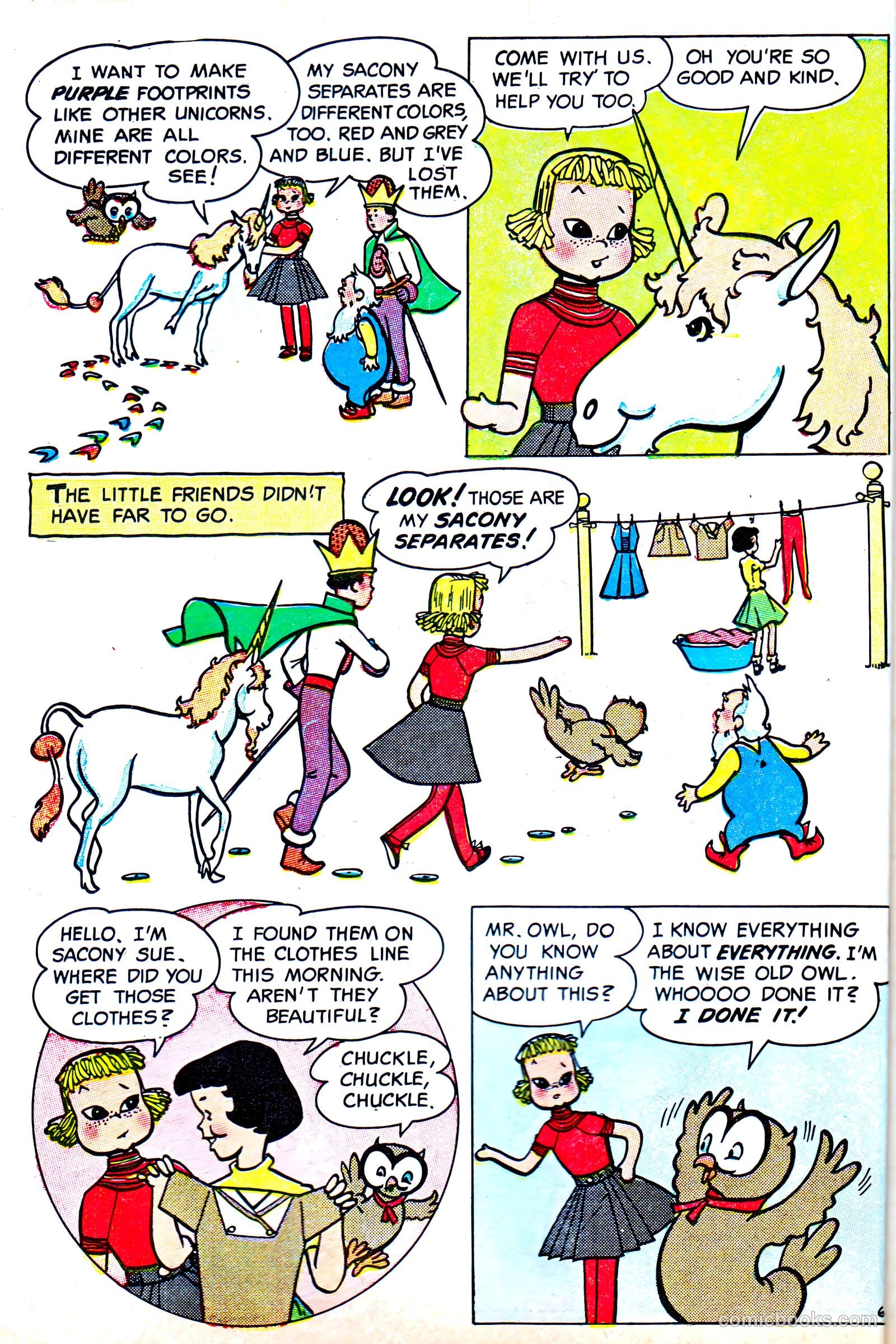 The Woodland Adventures of Sue the Magic Manikin #nn (1957) — page 6 of 12