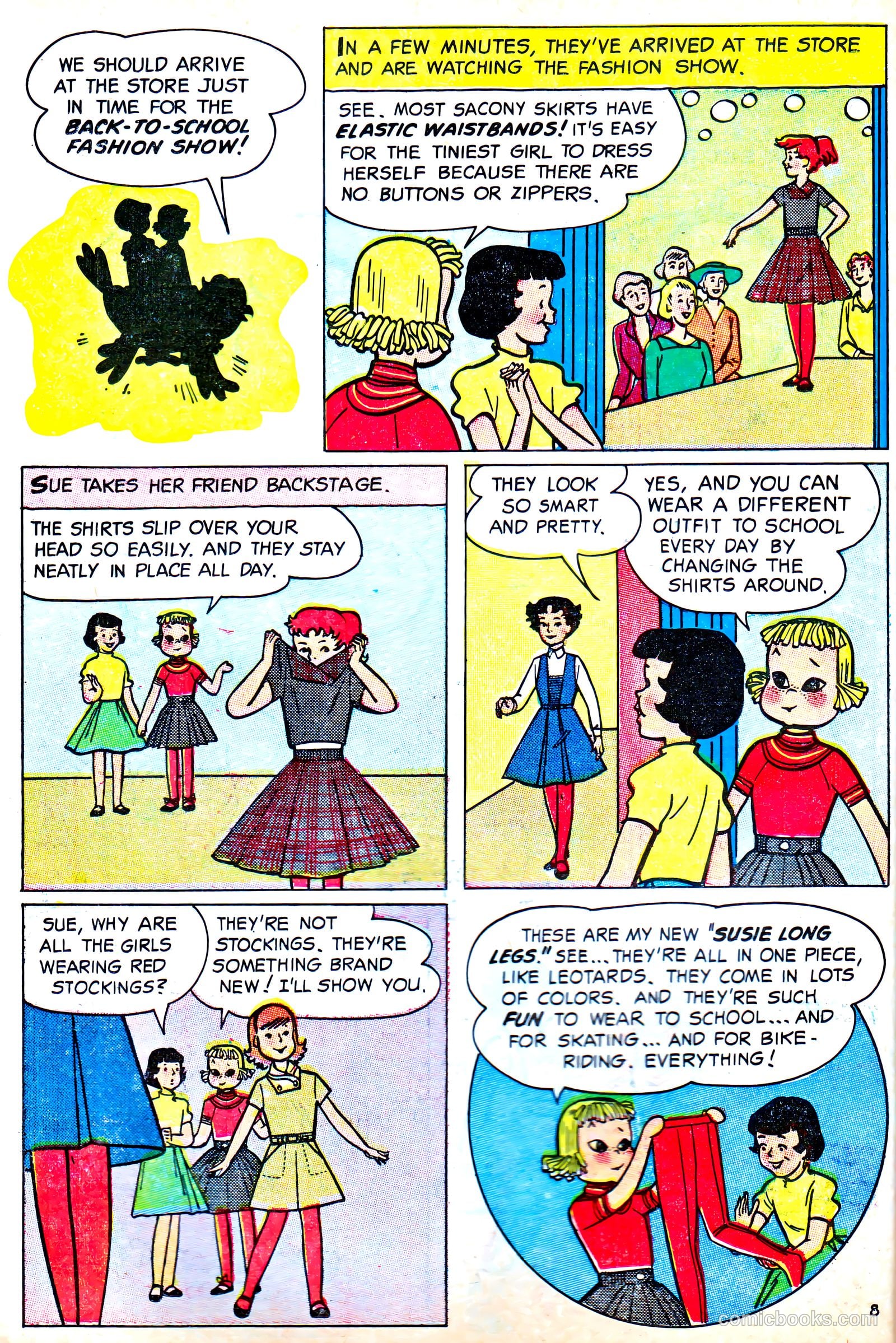 The Woodland Adventures of Sue the Magic Manikin #nn (1957) — page 8 of 12