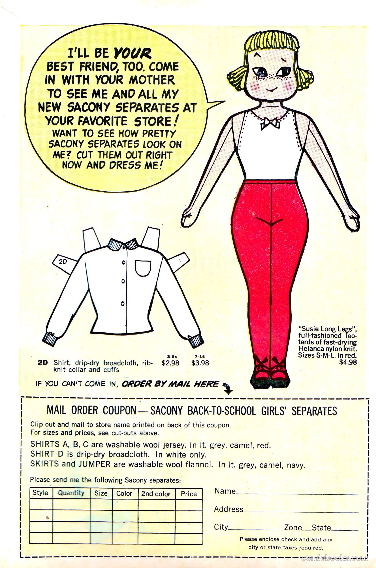 The Woodland Adventures of Sue the Magic Manikin #nn (1957) — page 11 of 12