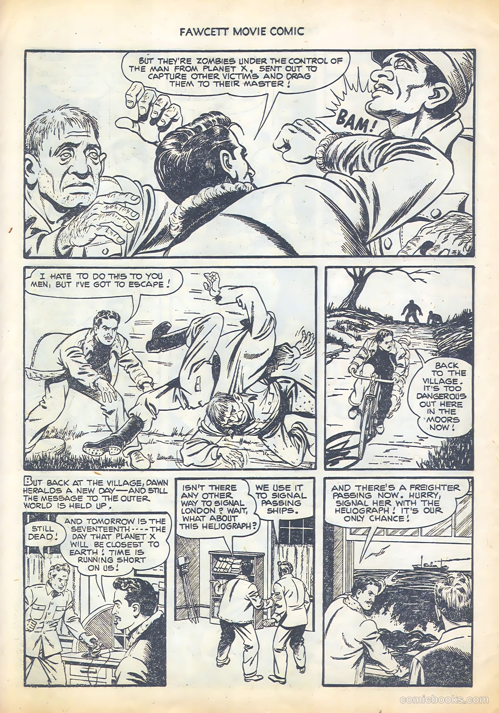 Motion Picture Comics UK #56 — page 22 of 28