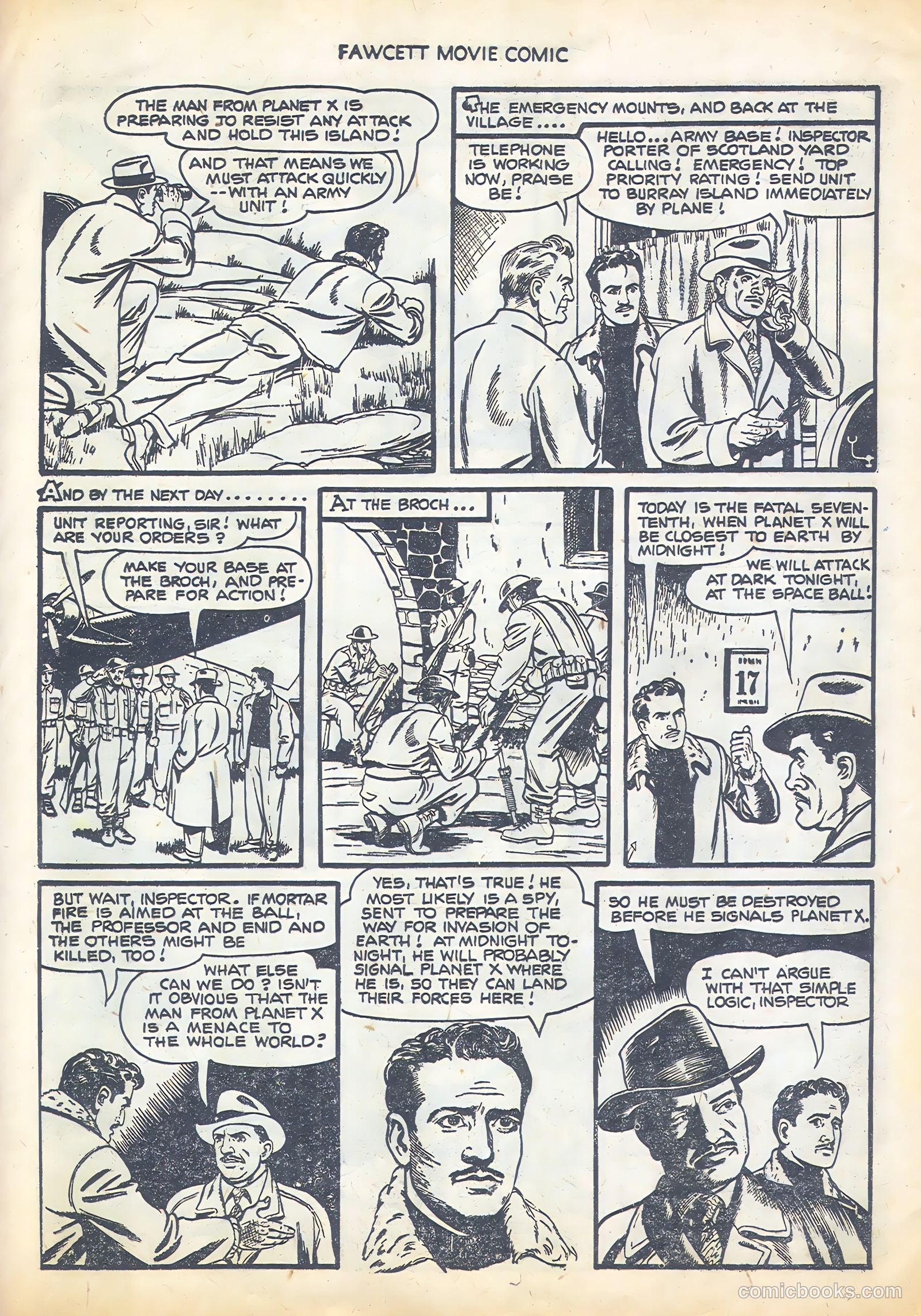 Motion Picture Comics UK #56 — page 24 of 28
