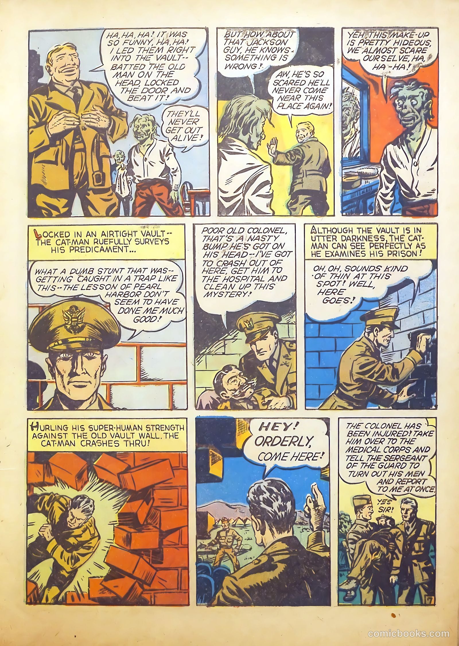 Cat-Man Comics #9 (1941) — page 9 of 68