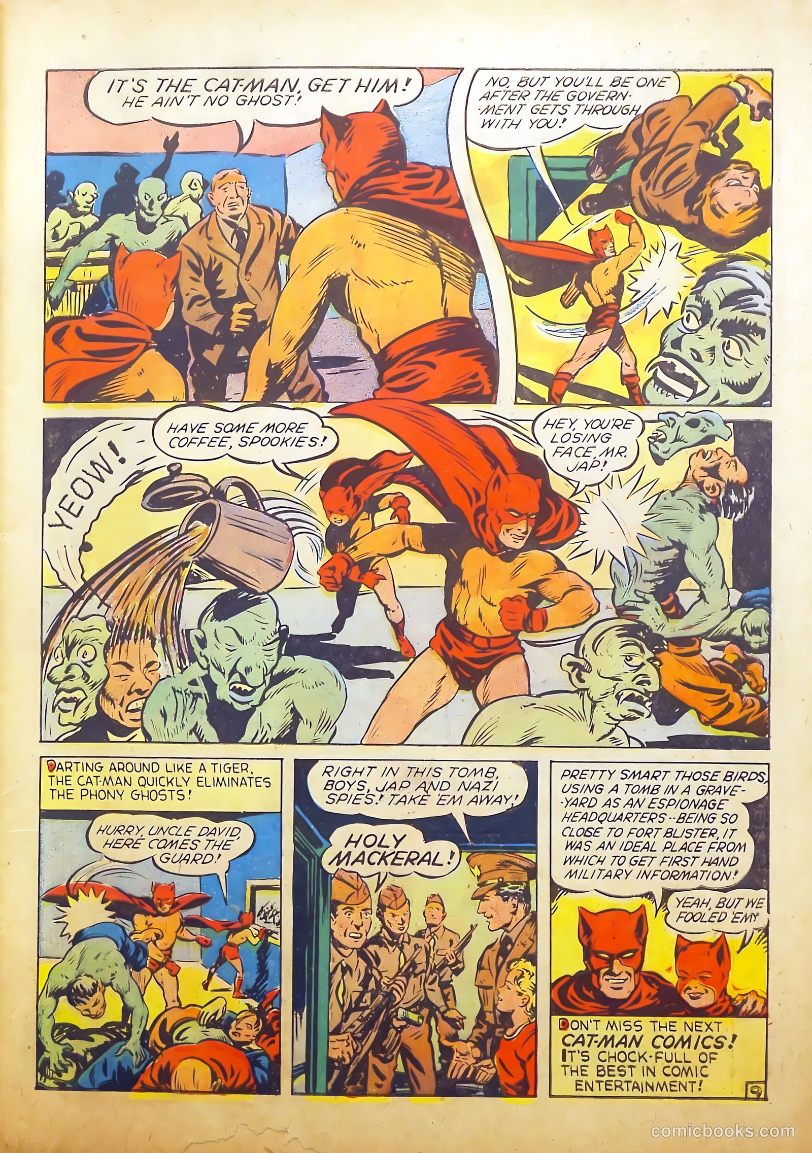 Cat-Man Comics #9 (1941) — page 11 of 68