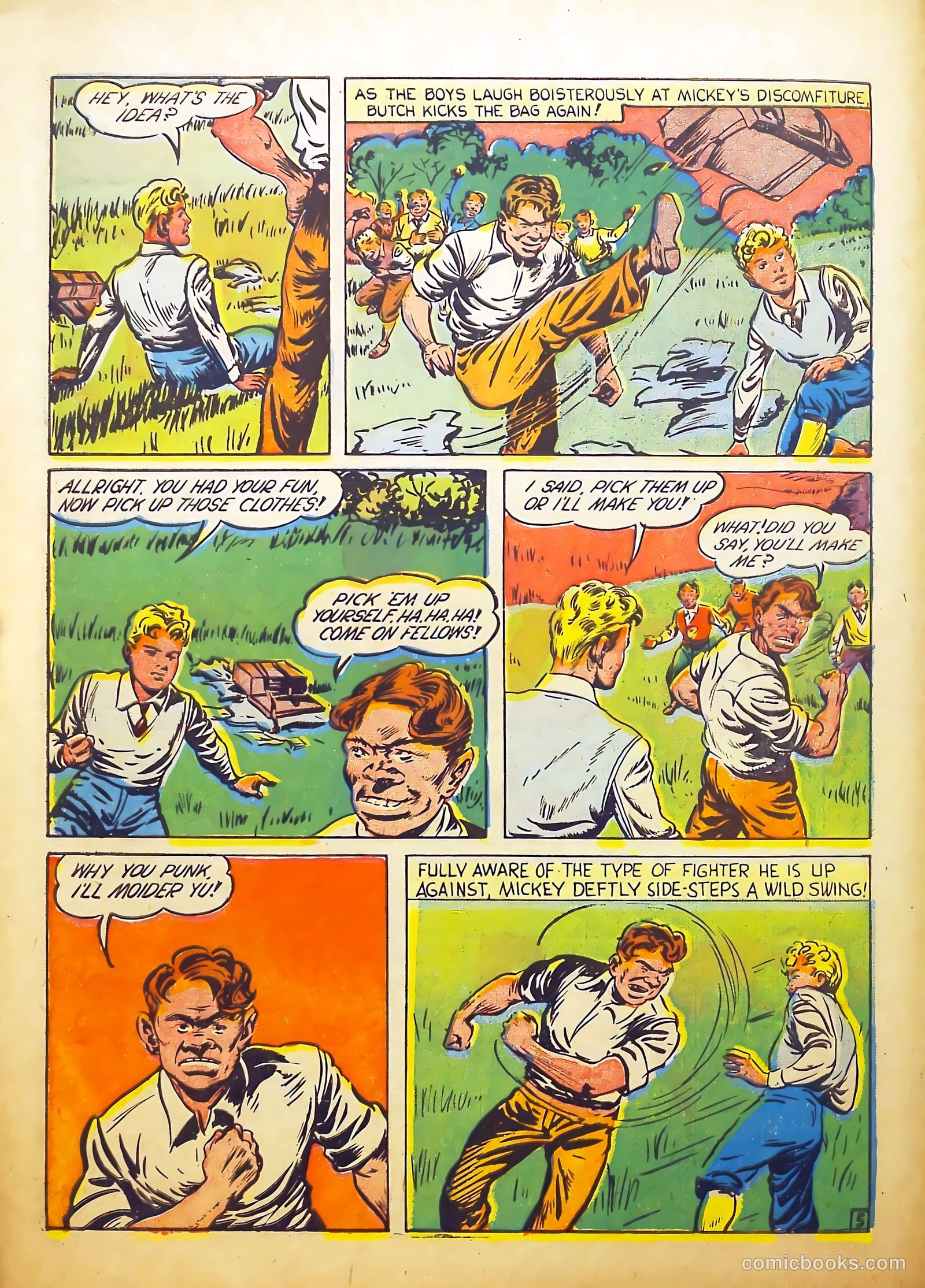 Cat-Man Comics #9 (1941) — page 56 of 68