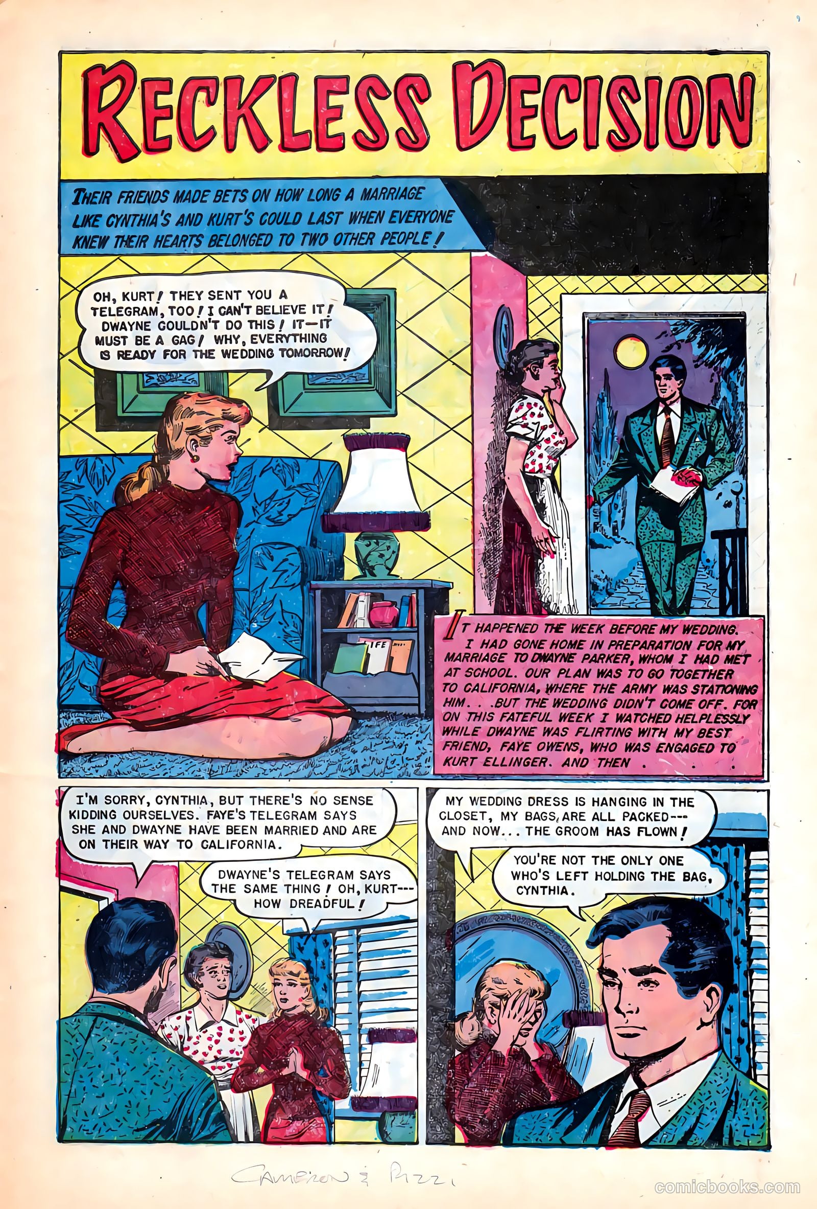 Complete Love Magazine #172 (1951) — page 3 of 36