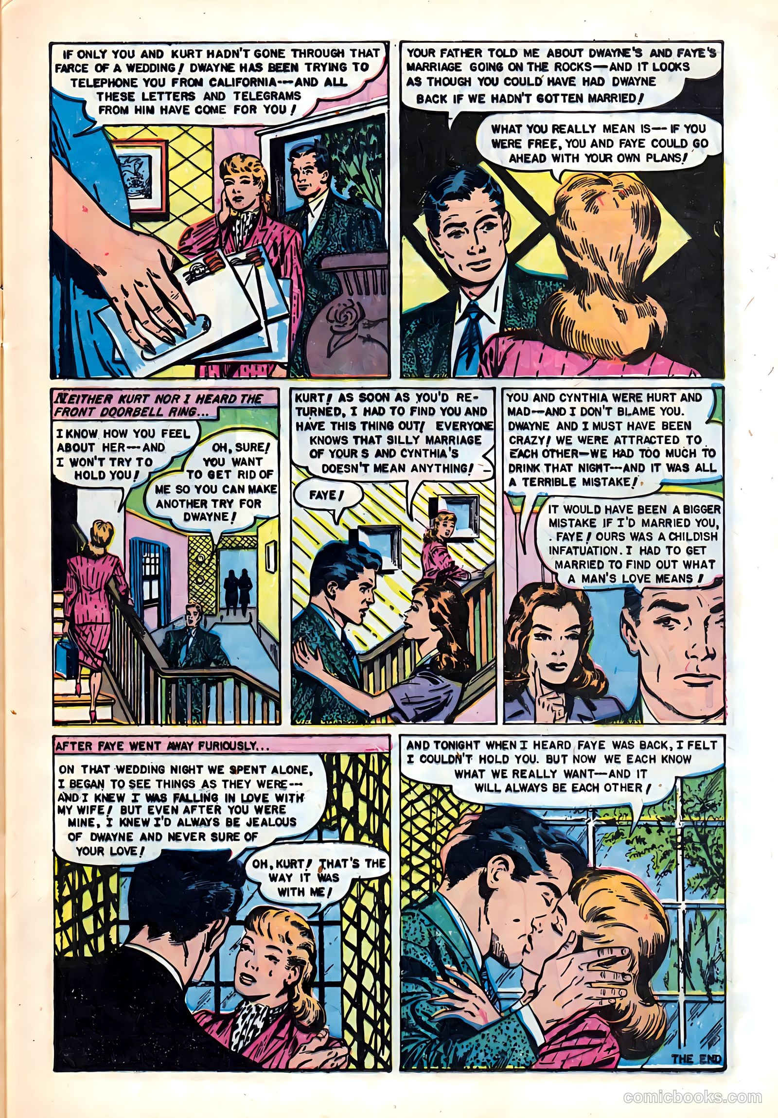 Complete Love Magazine #172 (1951) — page 9 of 36
