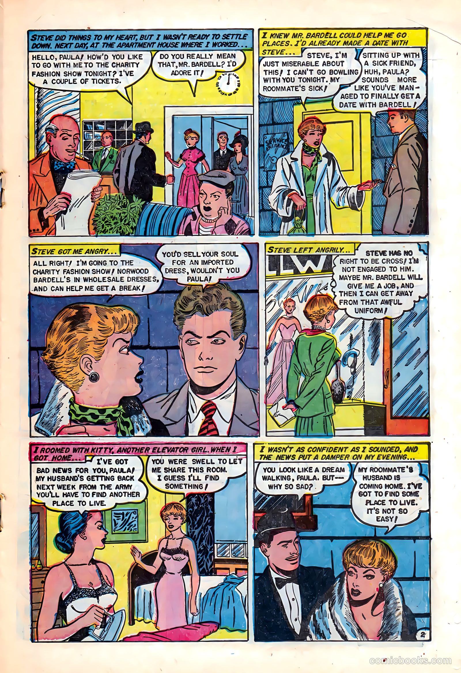 Complete Love Magazine #172 (1951) — page 19 of 36