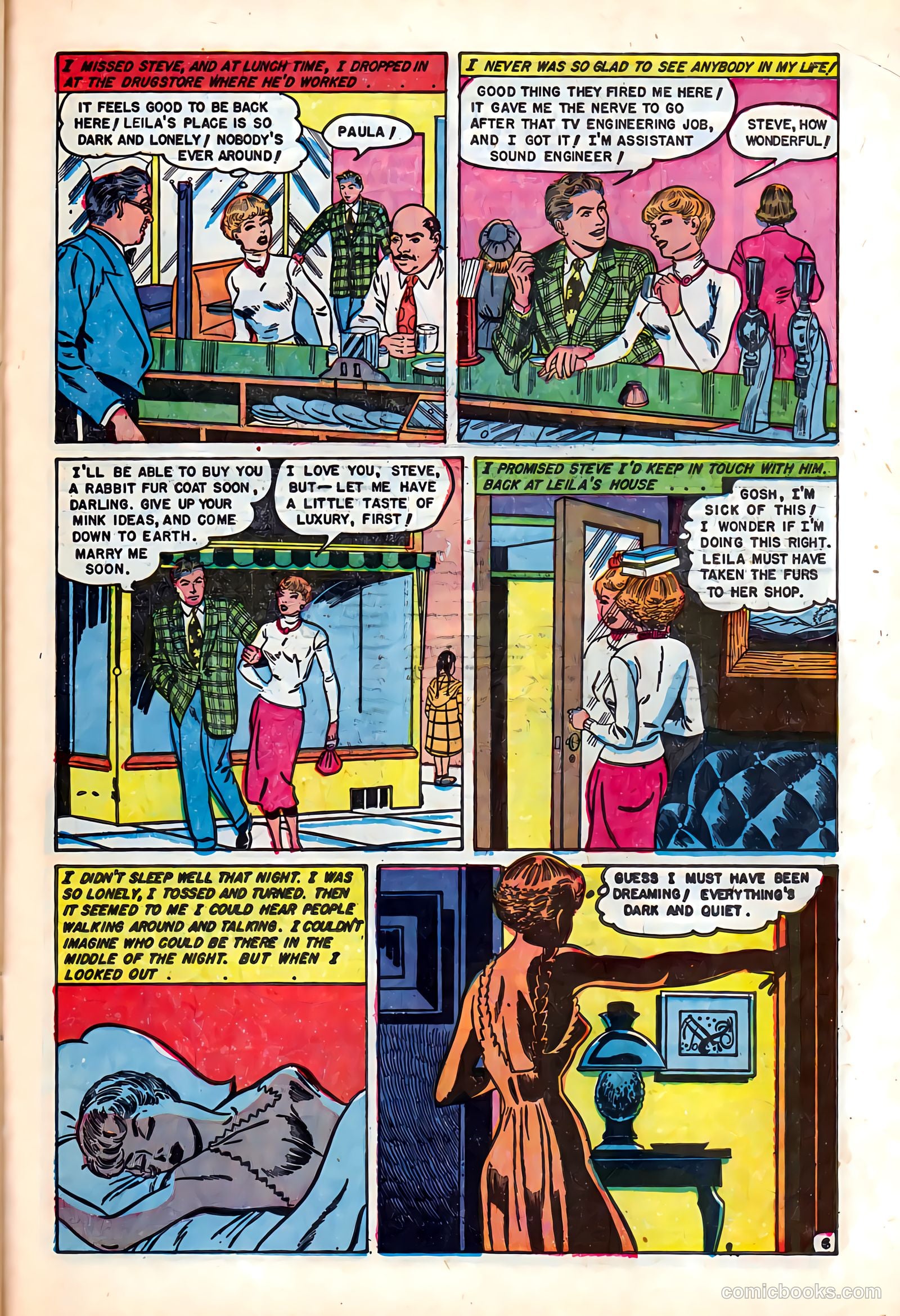 Complete Love Magazine #172 (1951) — page 23 of 36