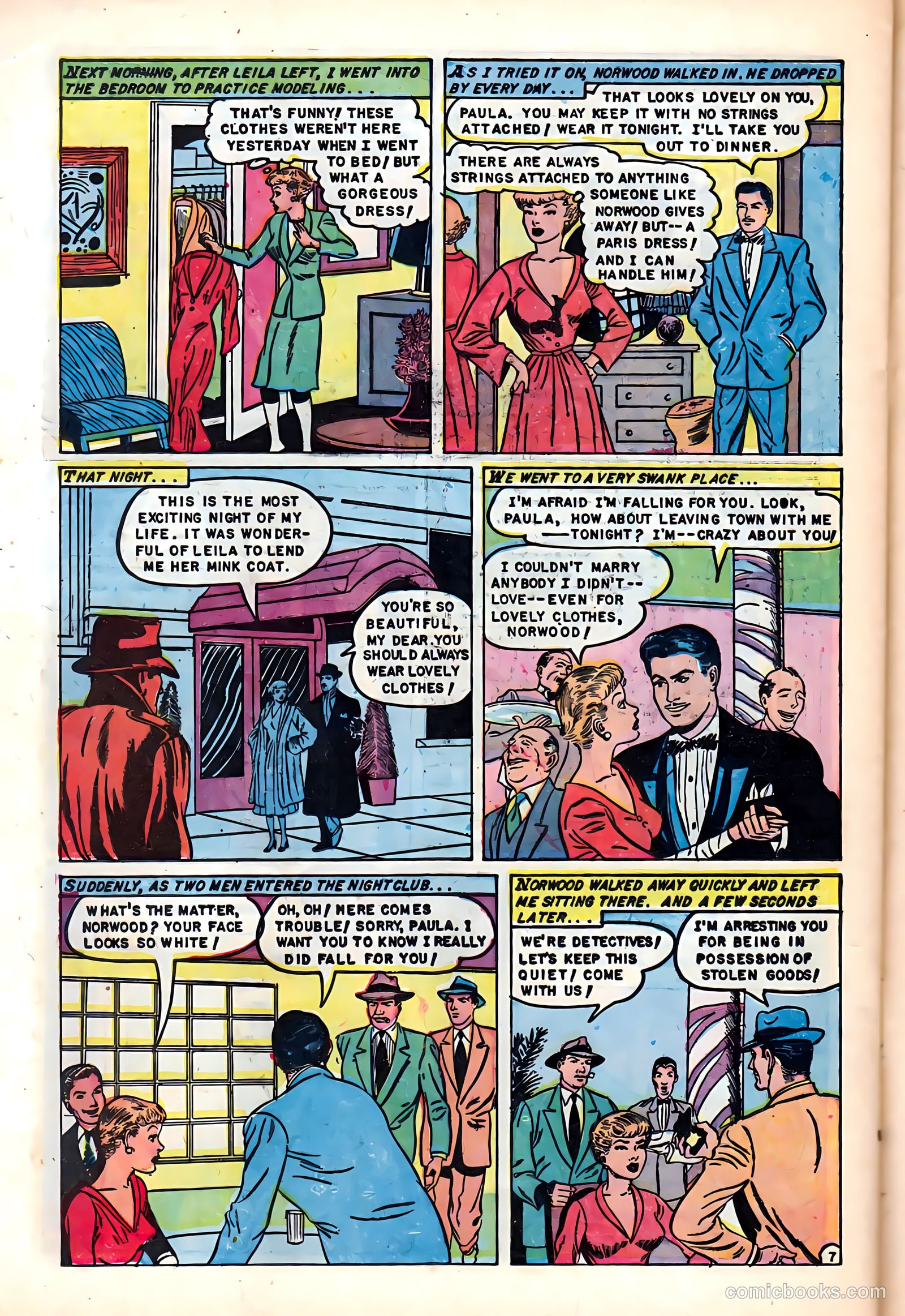 Complete Love Magazine #172 (1951) — page 24 of 36
