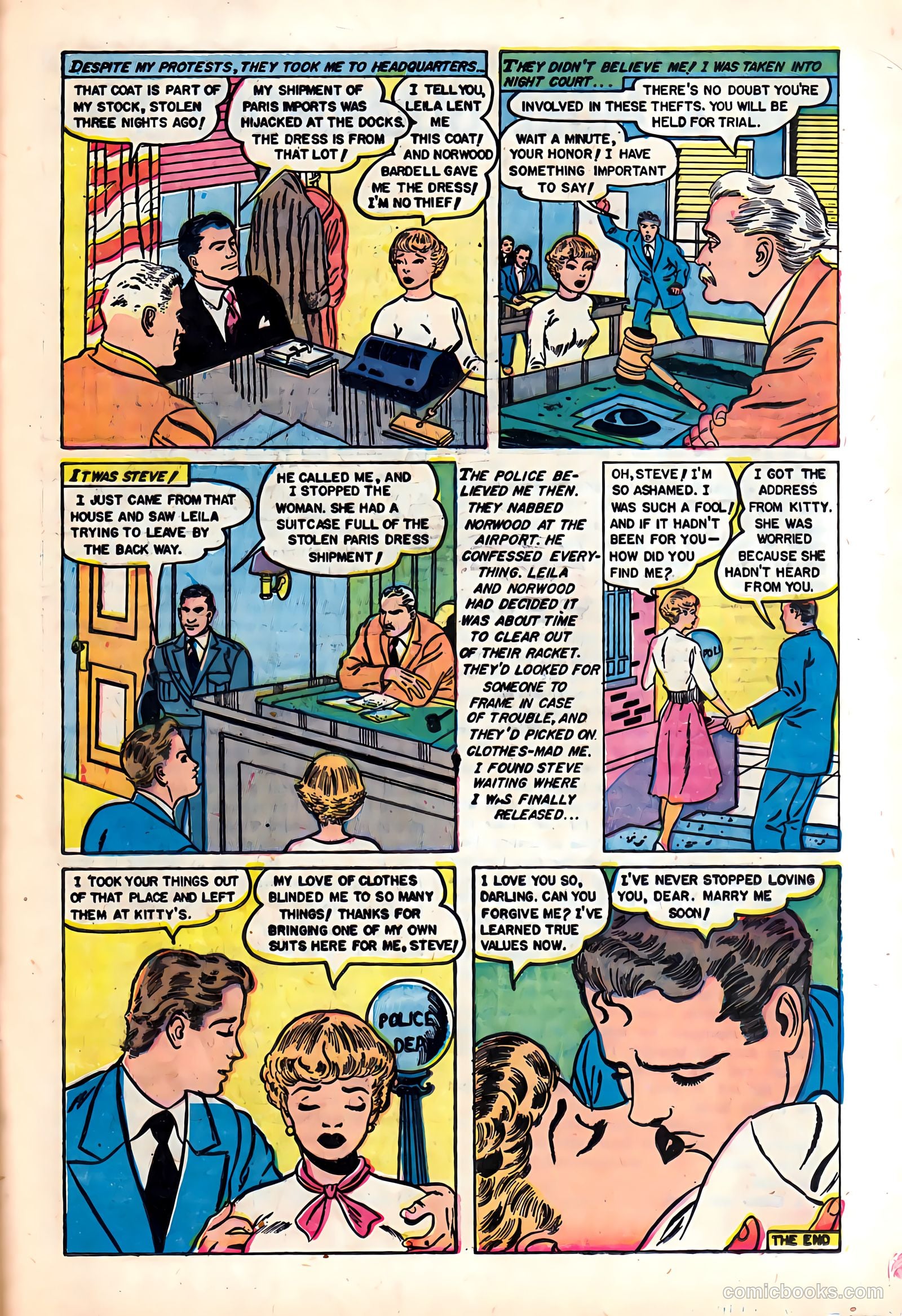 Complete Love Magazine #172 (1951) — page 25 of 36