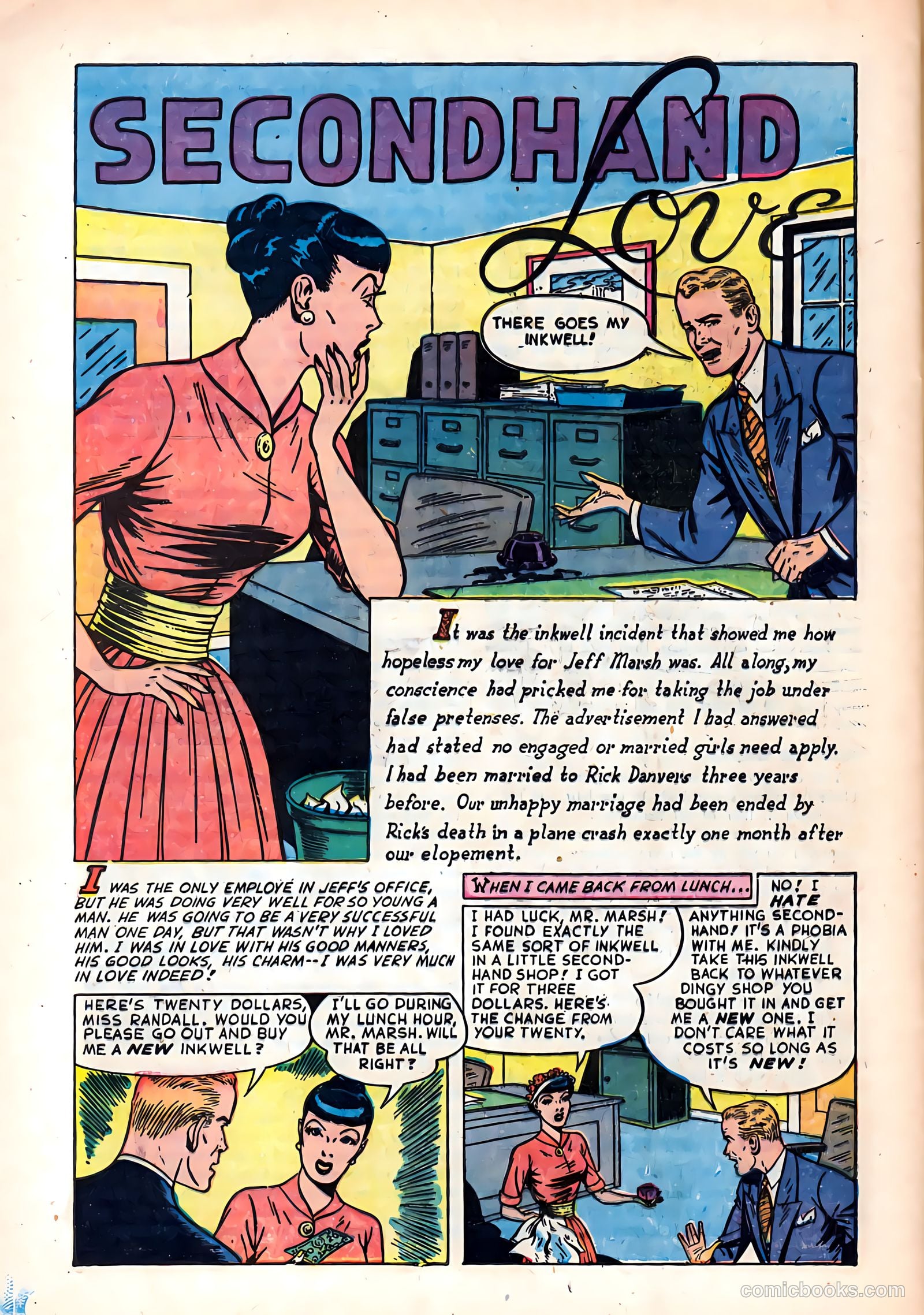 Complete Love Magazine #172 (1951) — page 28 of 36