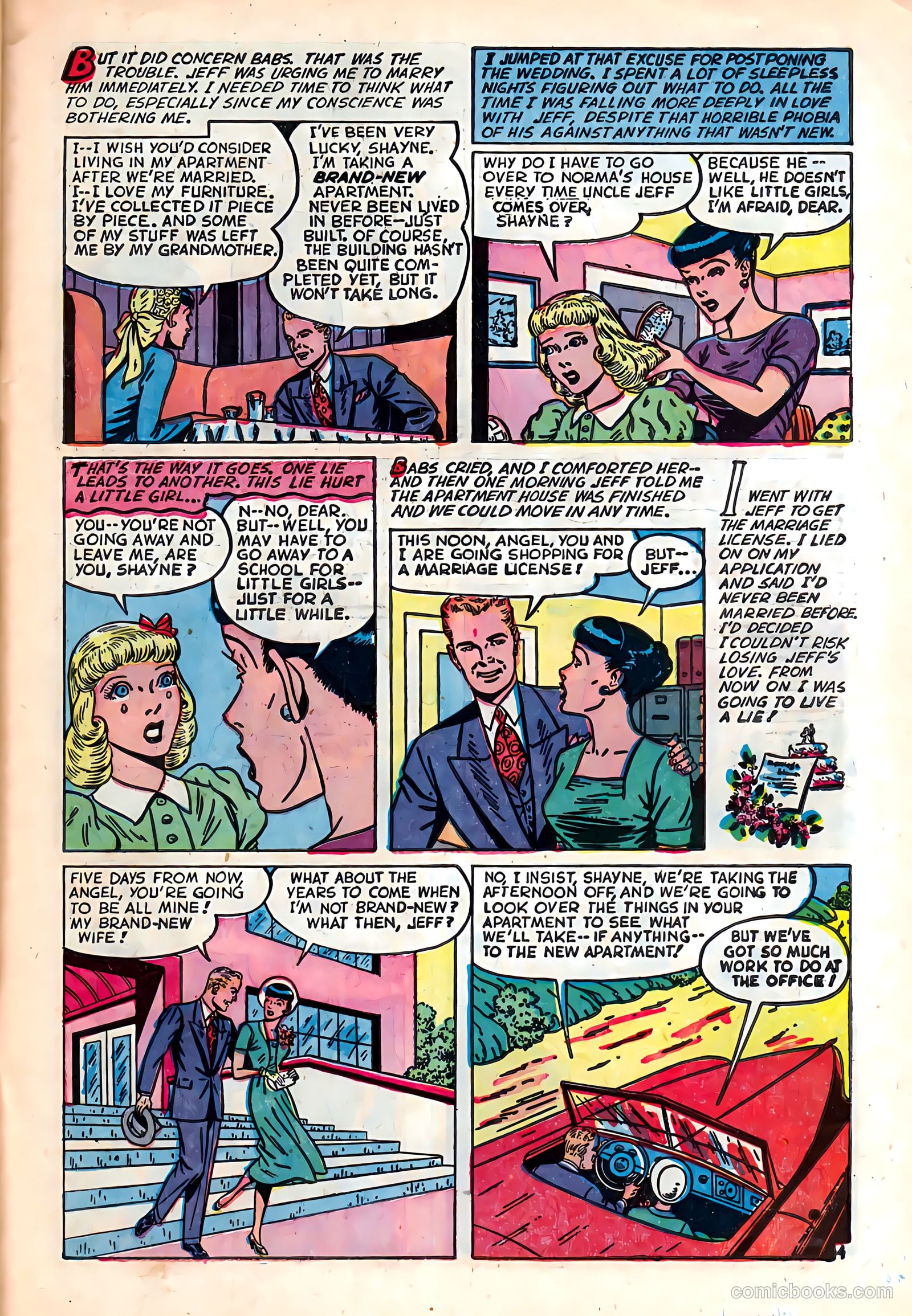 Complete Love Magazine #172 (1951) — page 31 of 36
