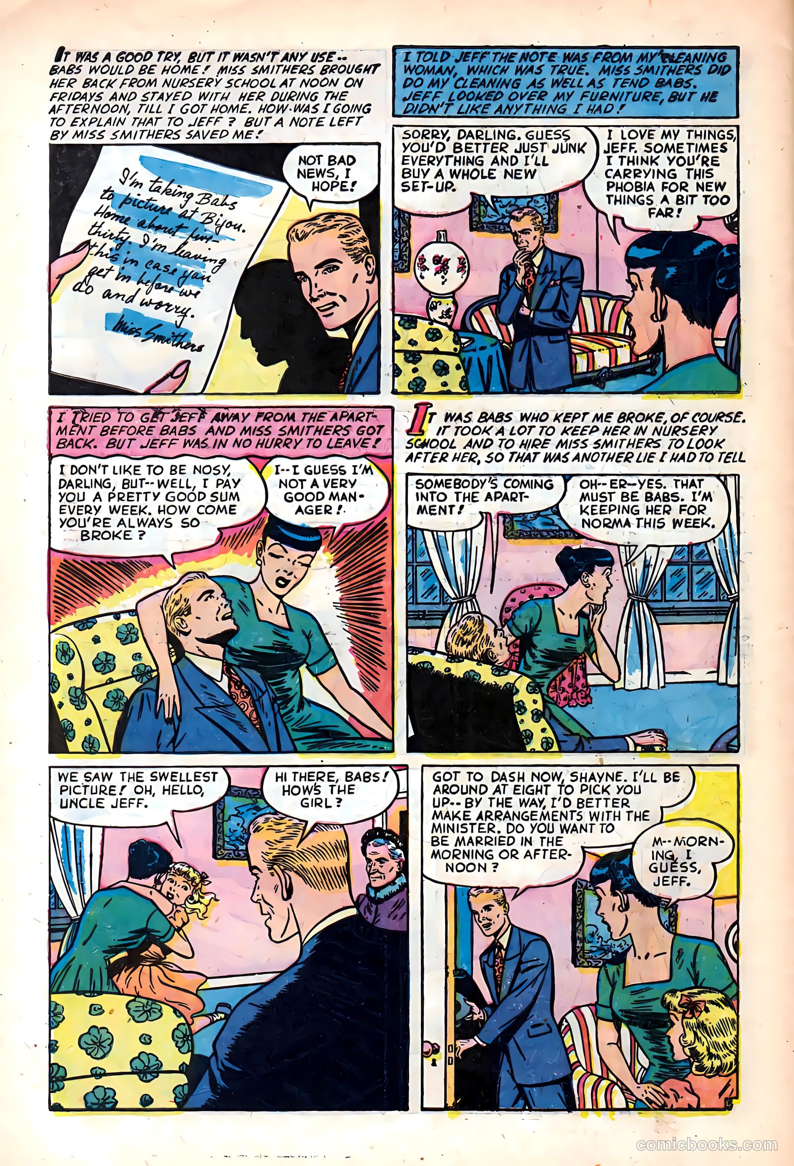 Complete Love Magazine #172 (1951) — page 32 of 36