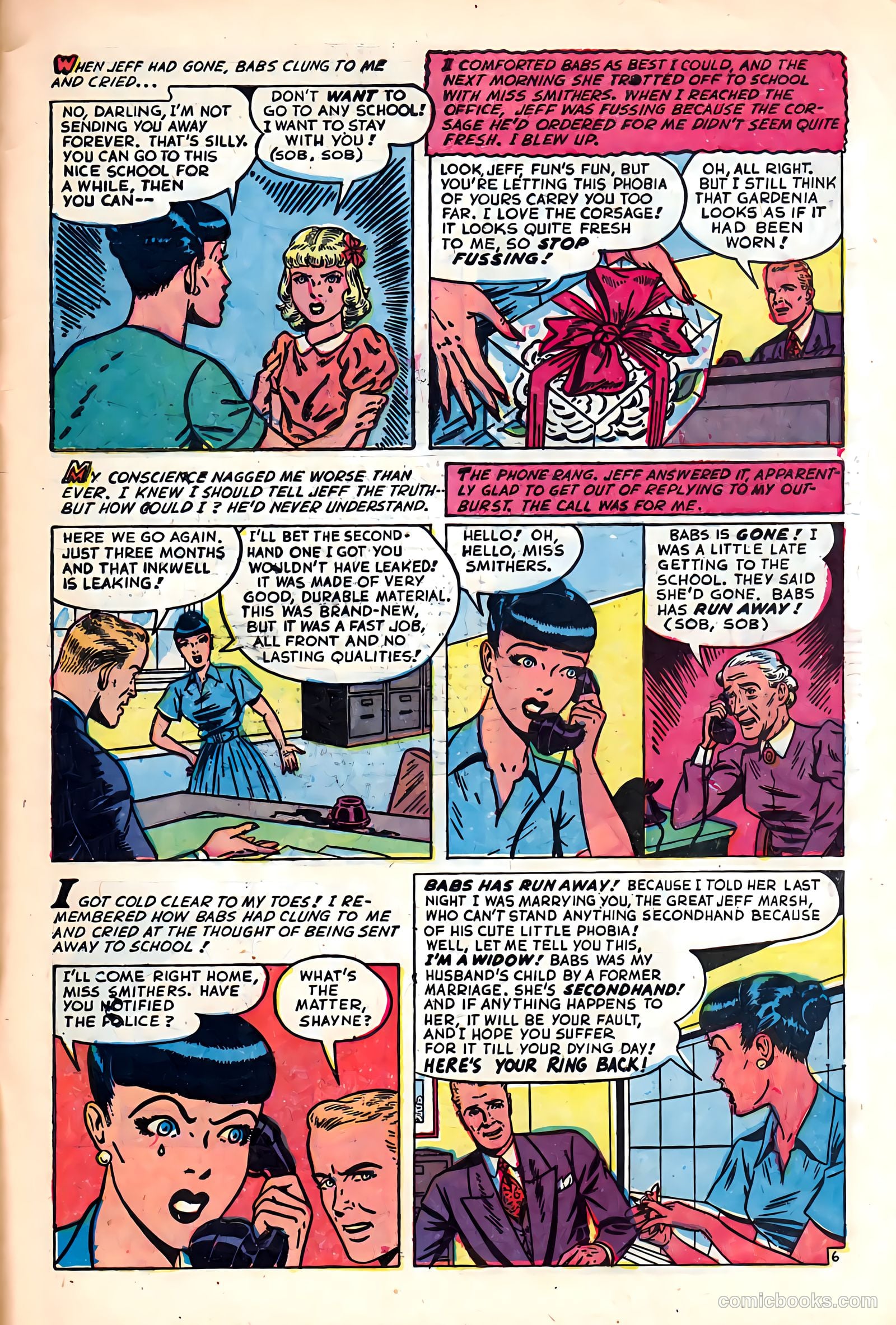 Complete Love Magazine #172 (1951) — page 33 of 36
