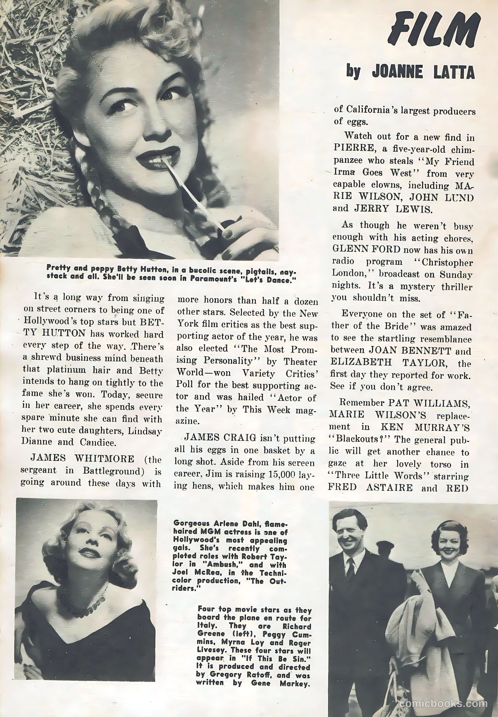 Hollywood Film Stories #4 (1950) — page 30 of 52