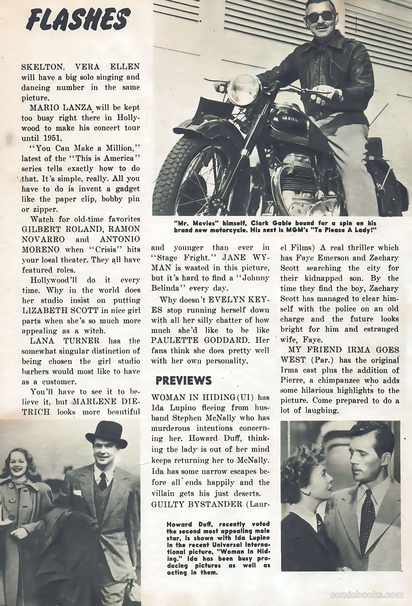Hollywood Film Stories #4 (1950) — page 31 of 52