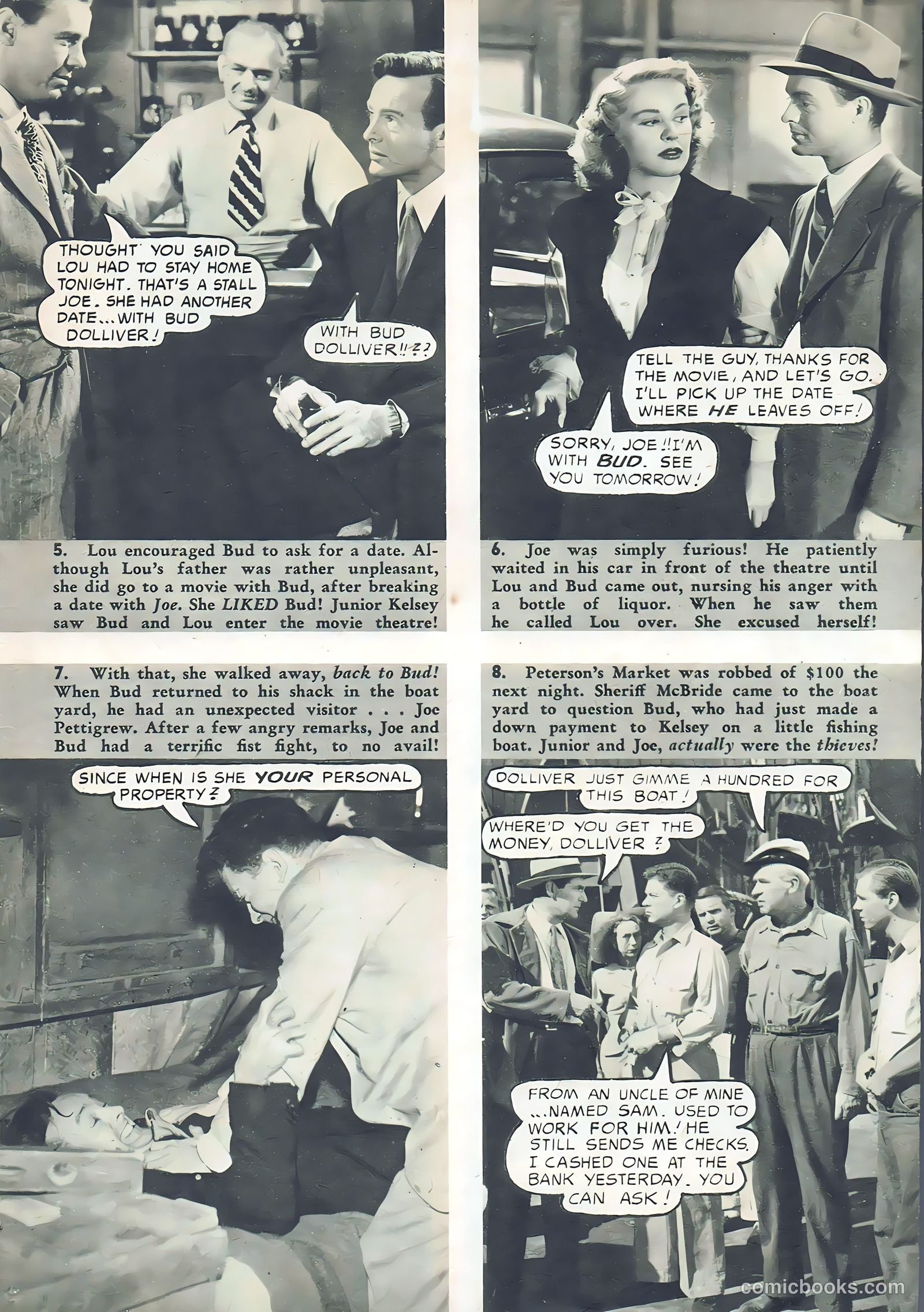 Hollywood Film Stories #4 (1950) — page 45 of 52