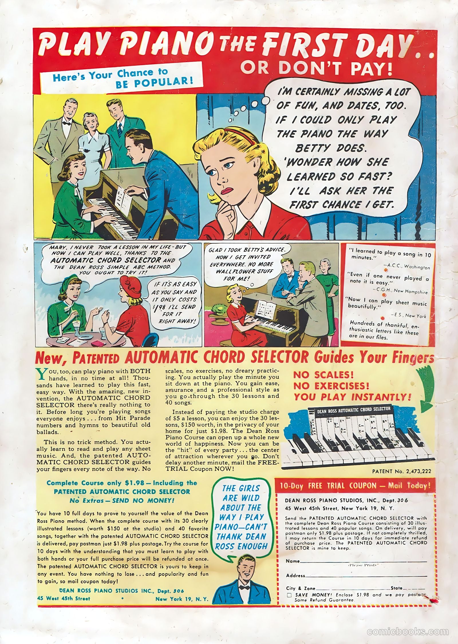 Hollywood Film Stories #4 (1950) — page 52 of 52