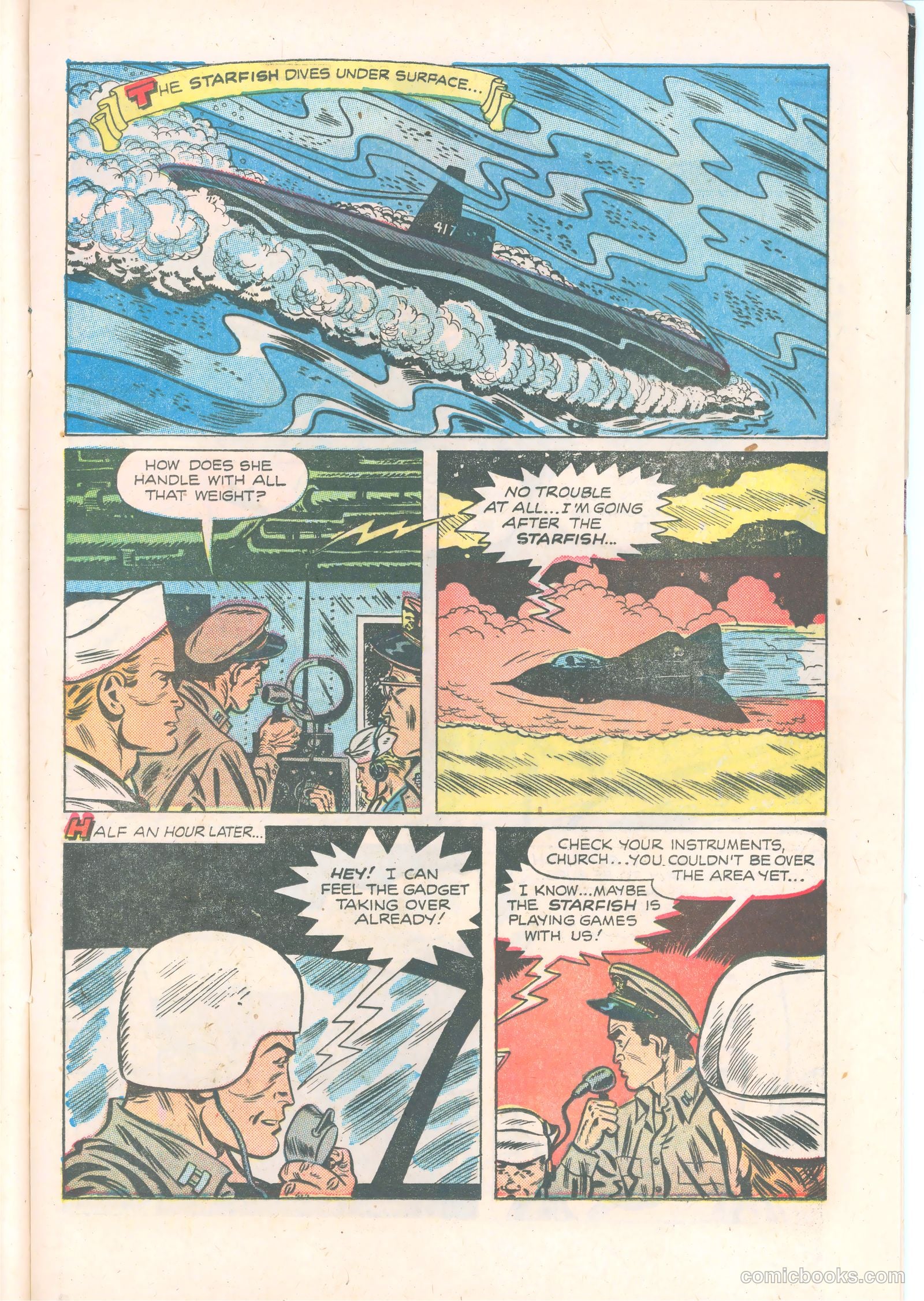 Dick Wingate of the United States Navy #nn (1951) — page 15 of 36