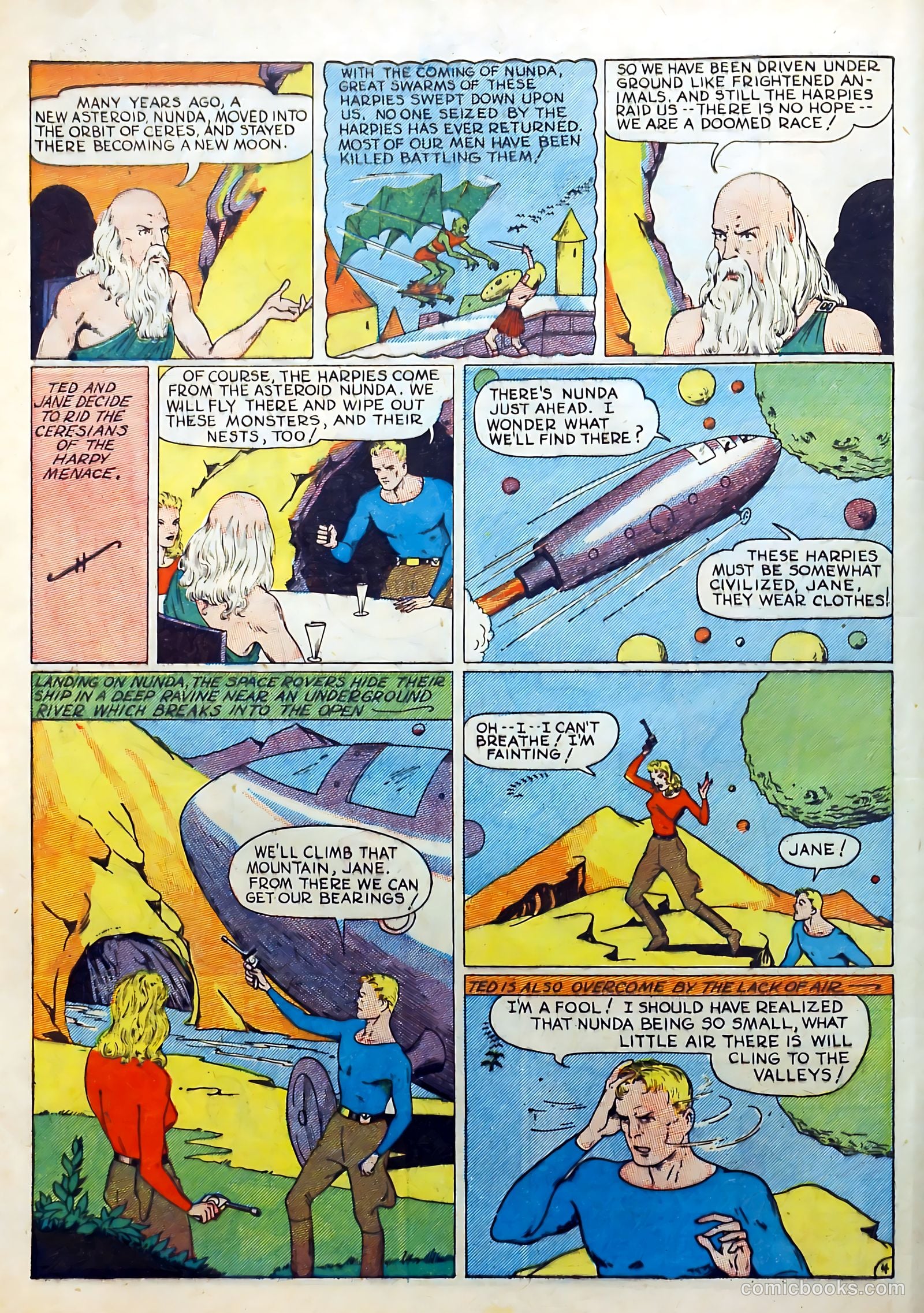 Exciting Comics #5 (1940) — page 6 of 68
