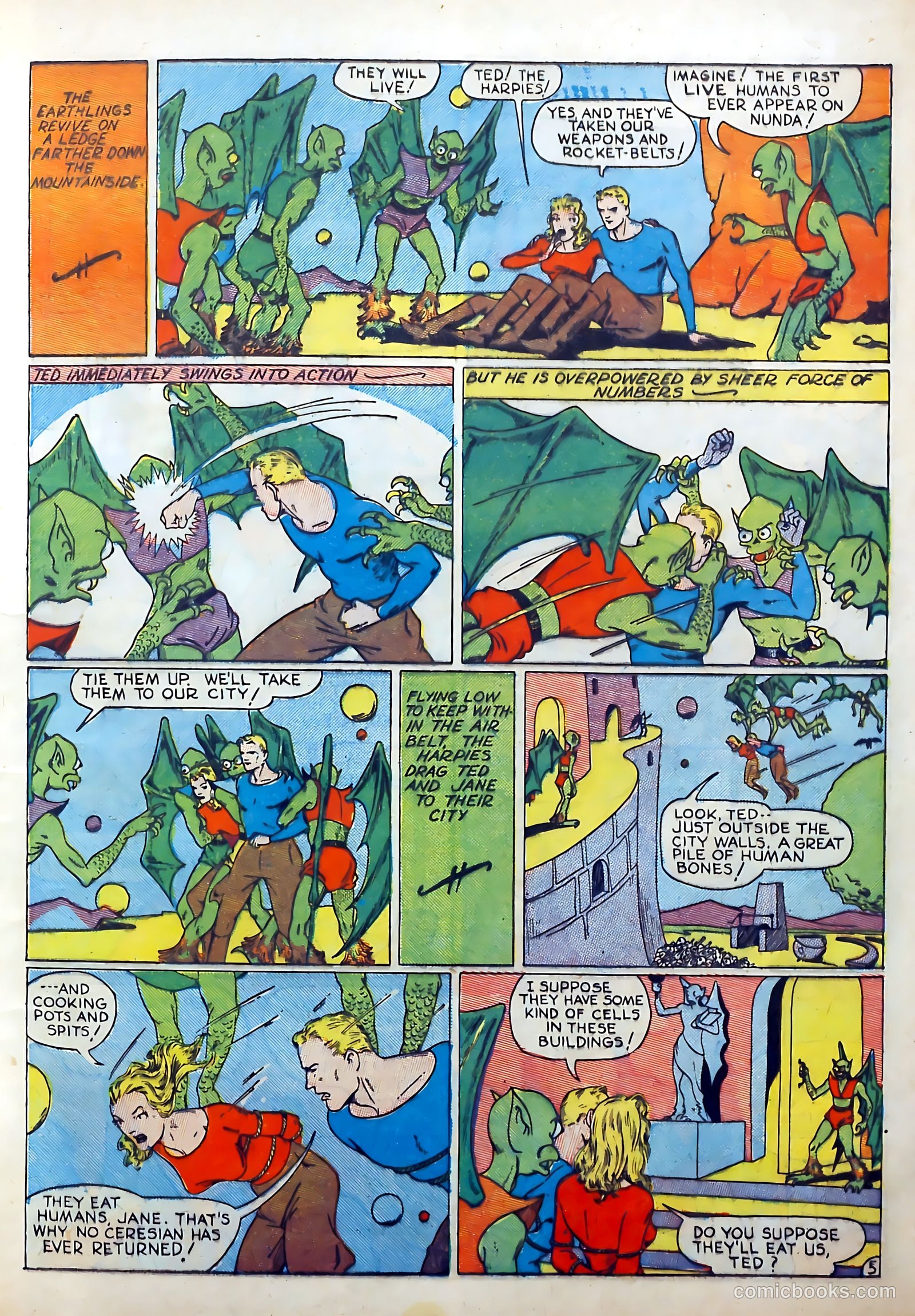 Exciting Comics #5 (1940) — page 7 of 68