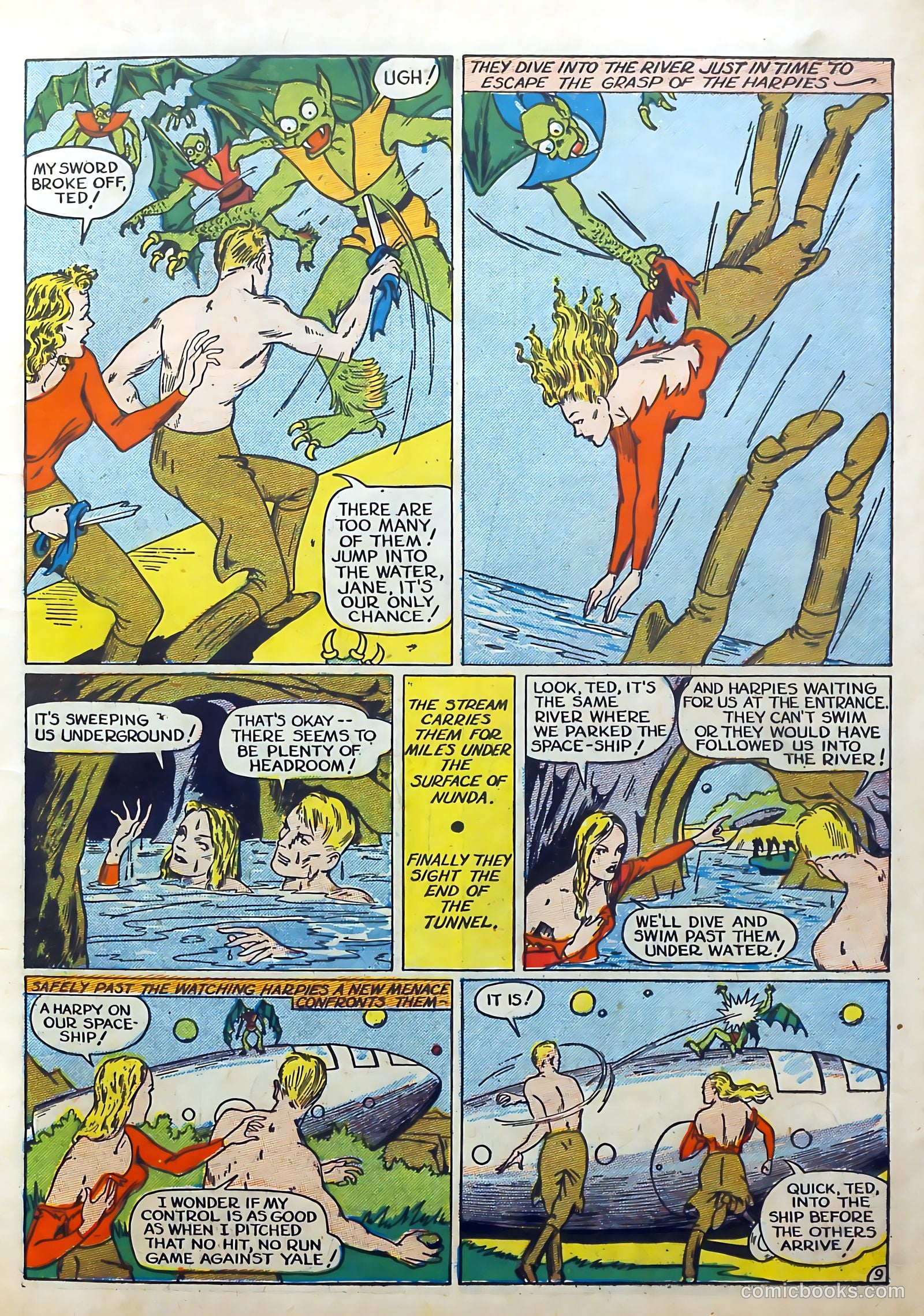 Exciting Comics #5 (1940) — page 11 of 68