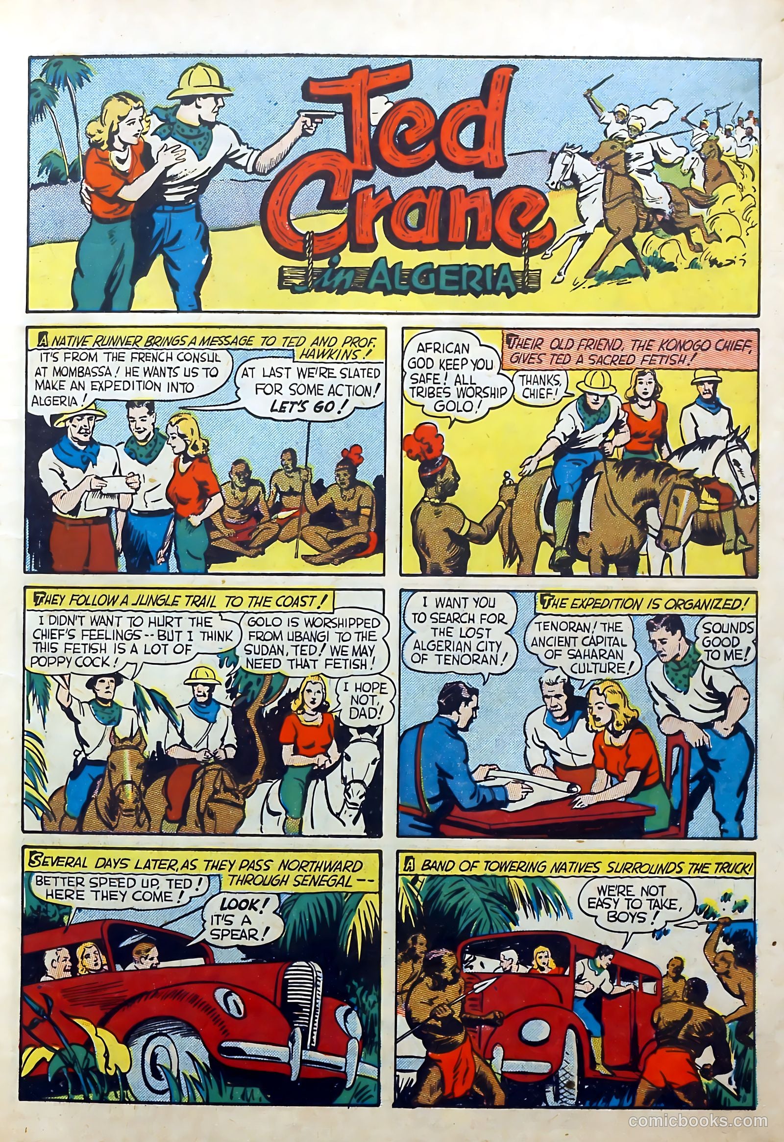Exciting Comics #5 (1940) — page 13 of 68