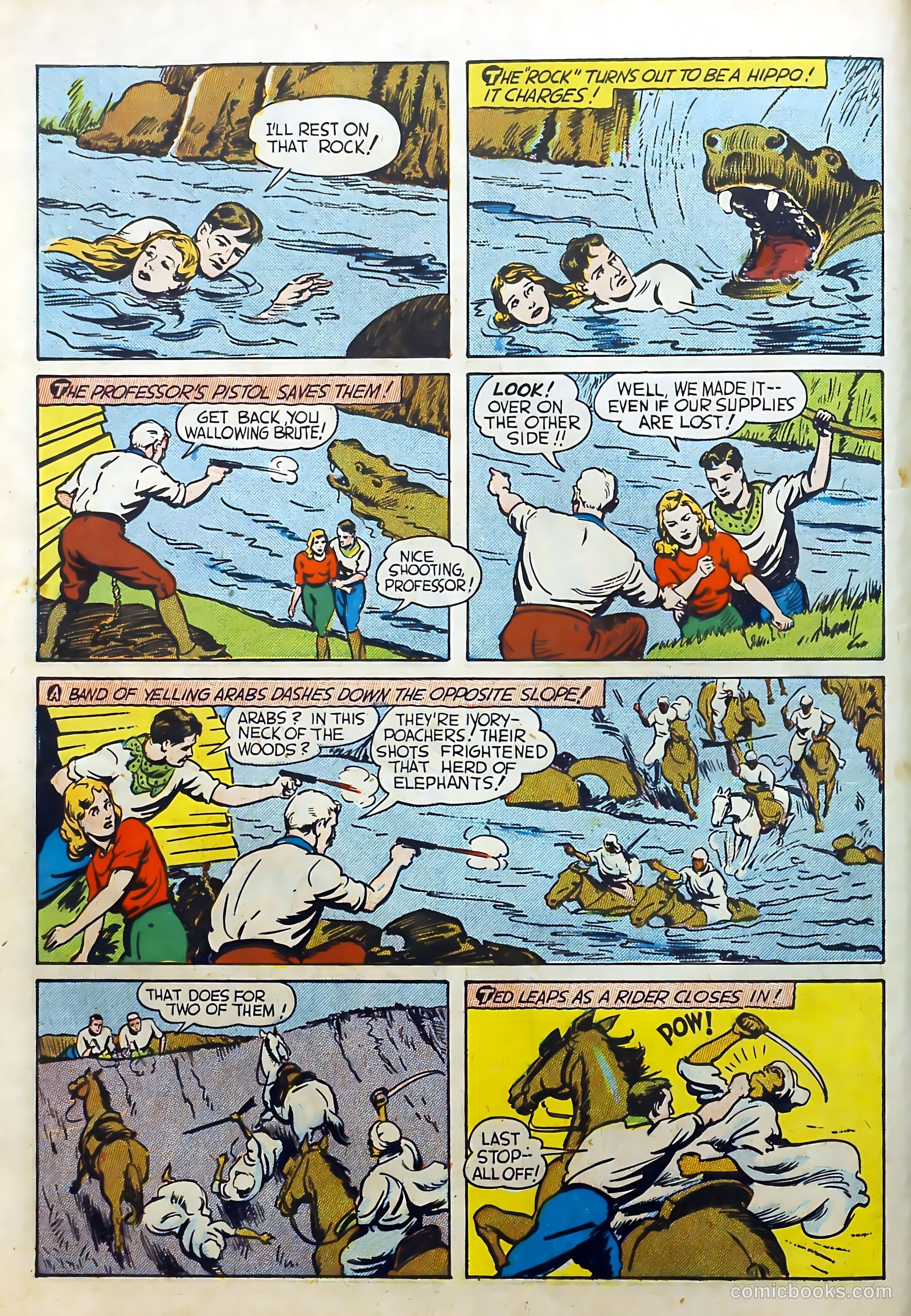 Exciting Comics #5 (1940) — page 16 of 68