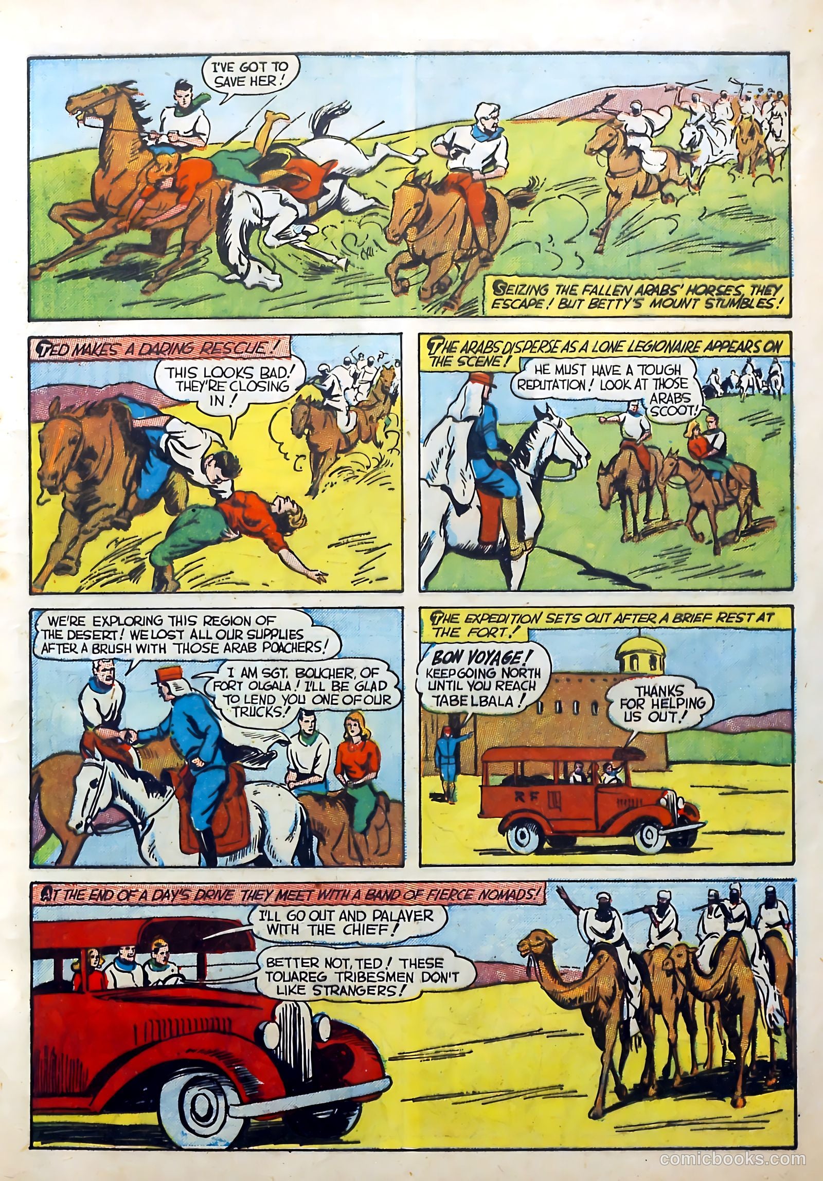 Exciting Comics #5 (1940) — page 17 of 68