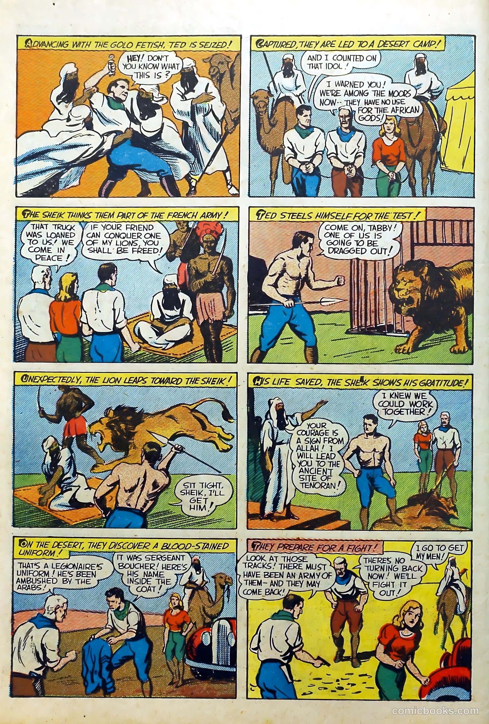 Exciting Comics #5 (1940) — page 18 of 68