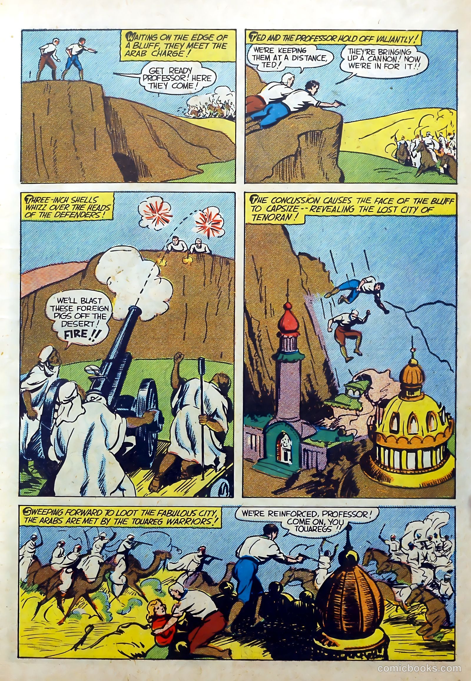 Exciting Comics #5 (1940) — page 19 of 68