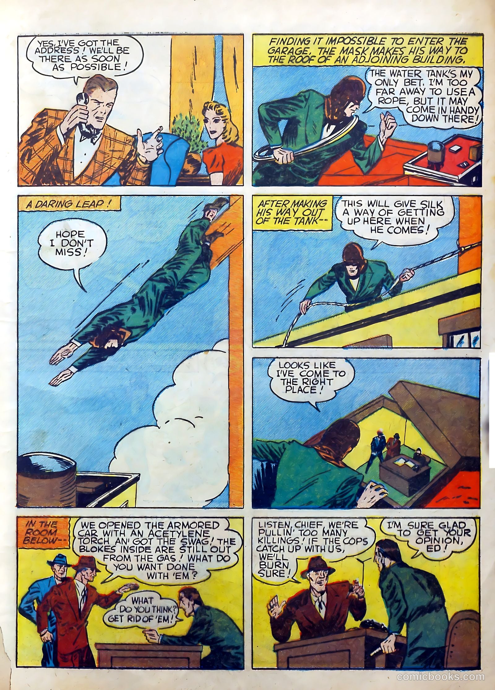 Exciting Comics #5 (1940) — page 23 of 68