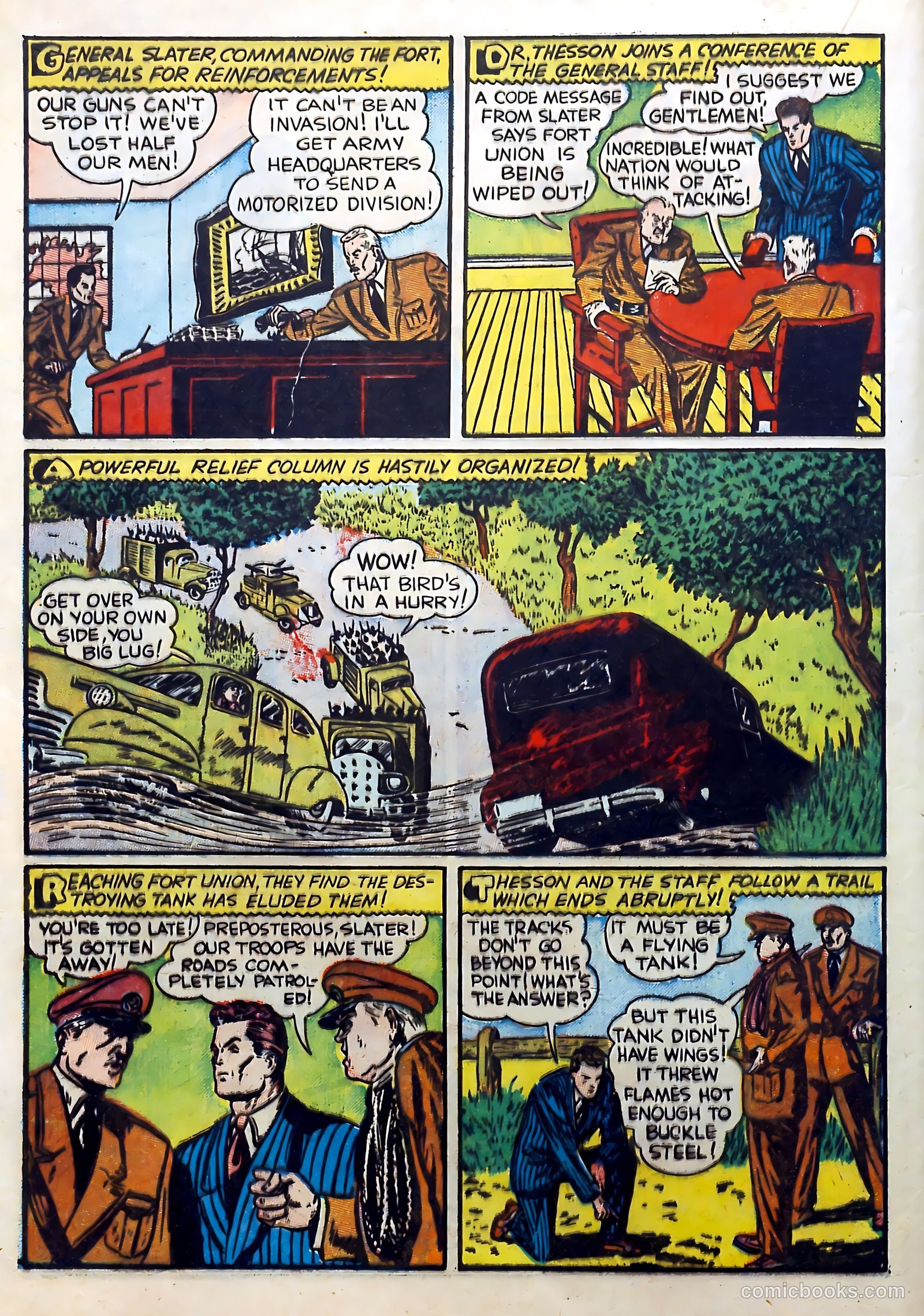 Exciting Comics #5 (1940) — page 28 of 68
