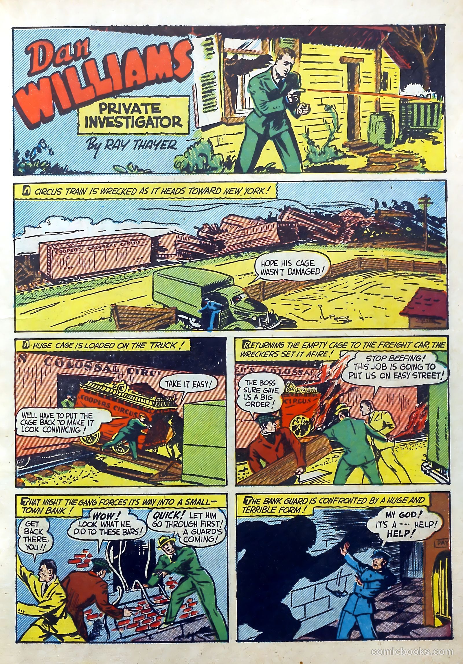 Exciting Comics #5 (1940) — page 37 of 68