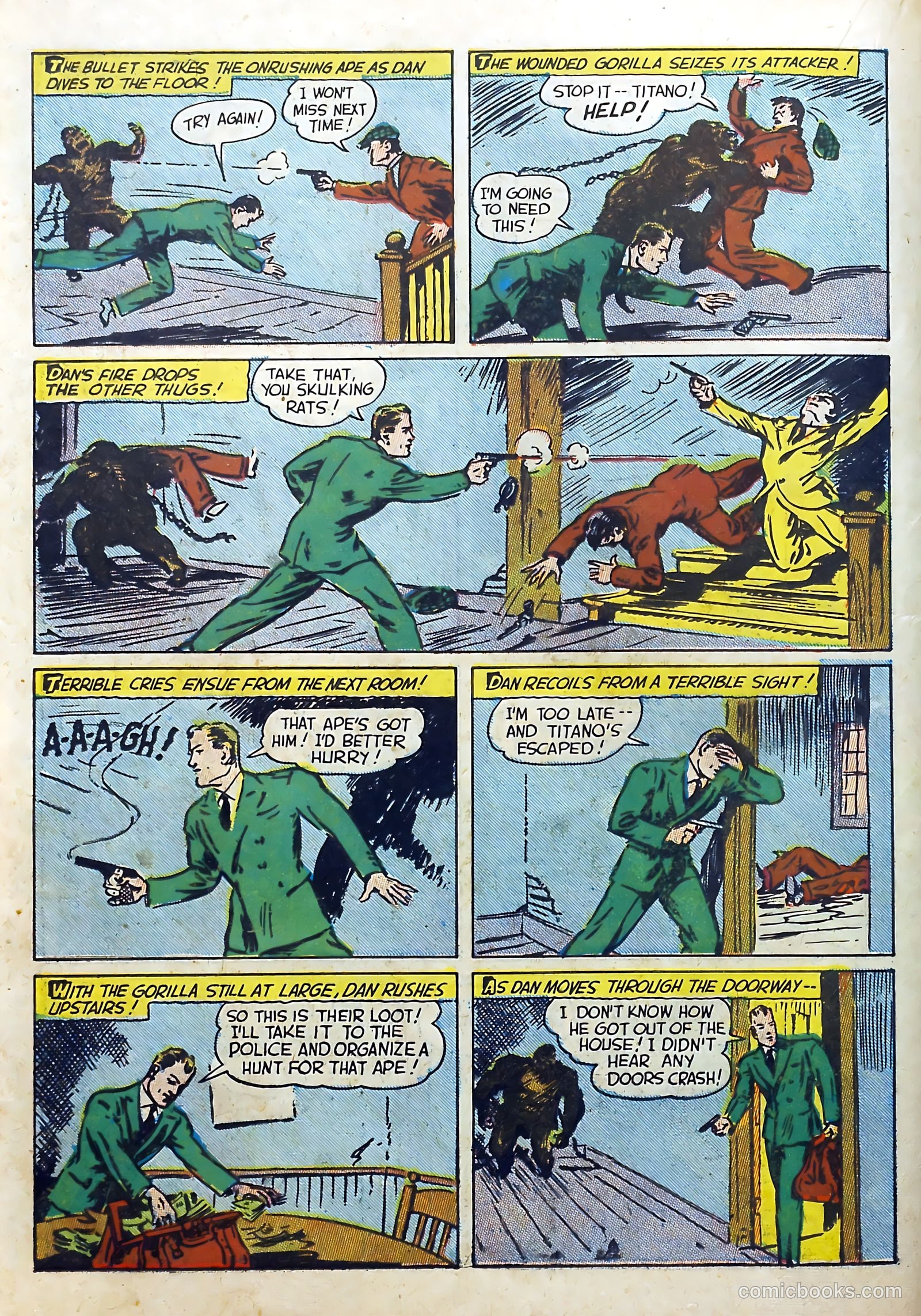 Exciting Comics #5 (1940) — page 42 of 68
