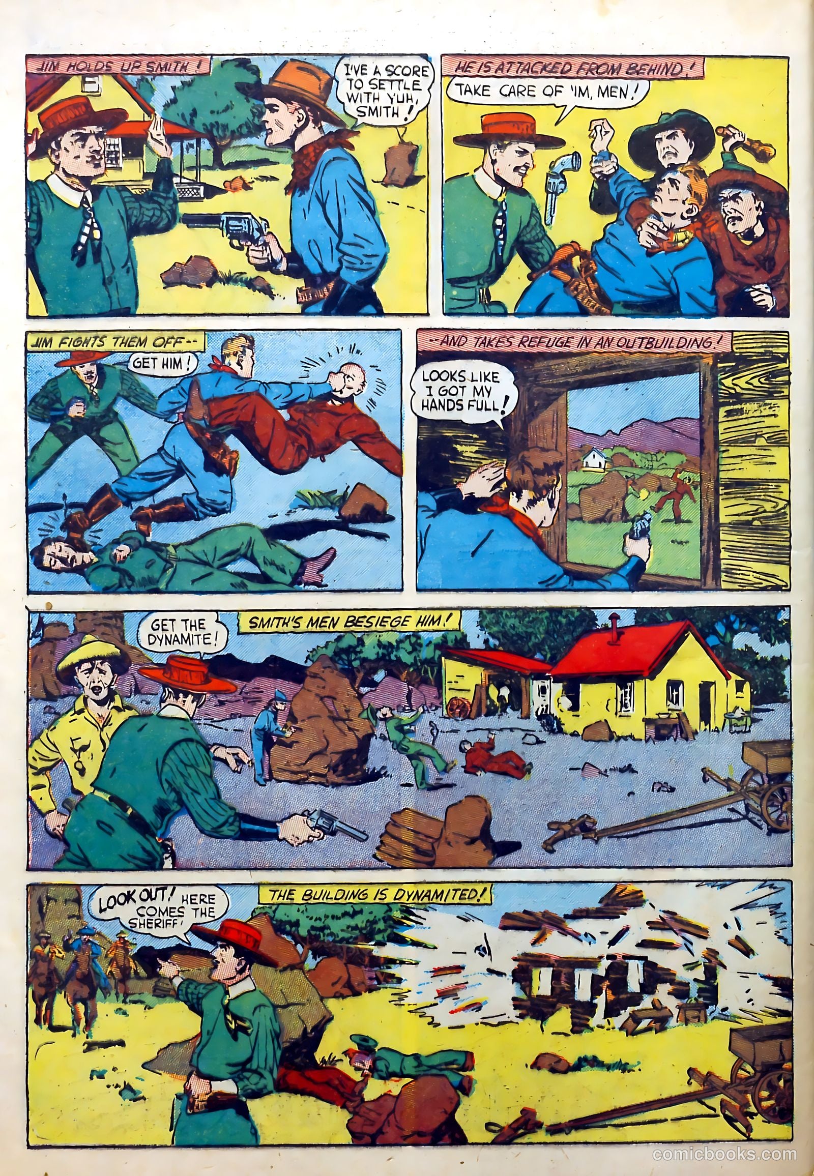 Exciting Comics #5 (1940) — page 62 of 68