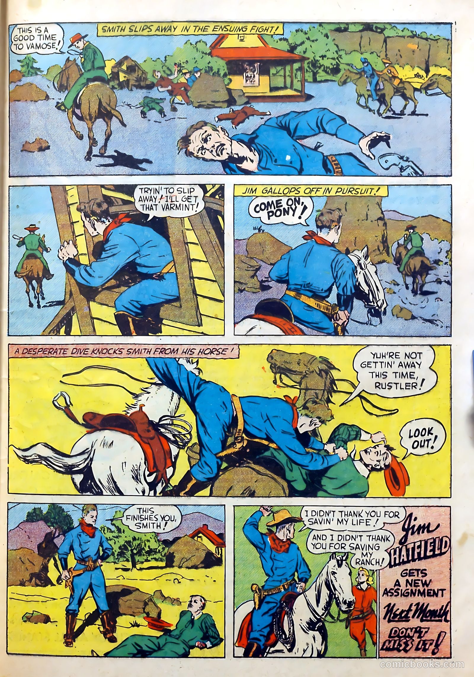 Exciting Comics #5 (1940) — page 63 of 68