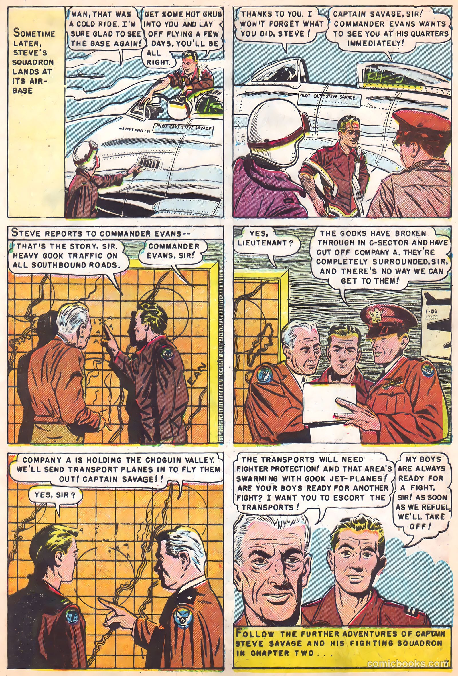 Captain Steve Savage v2 #5 — page 9 of 36