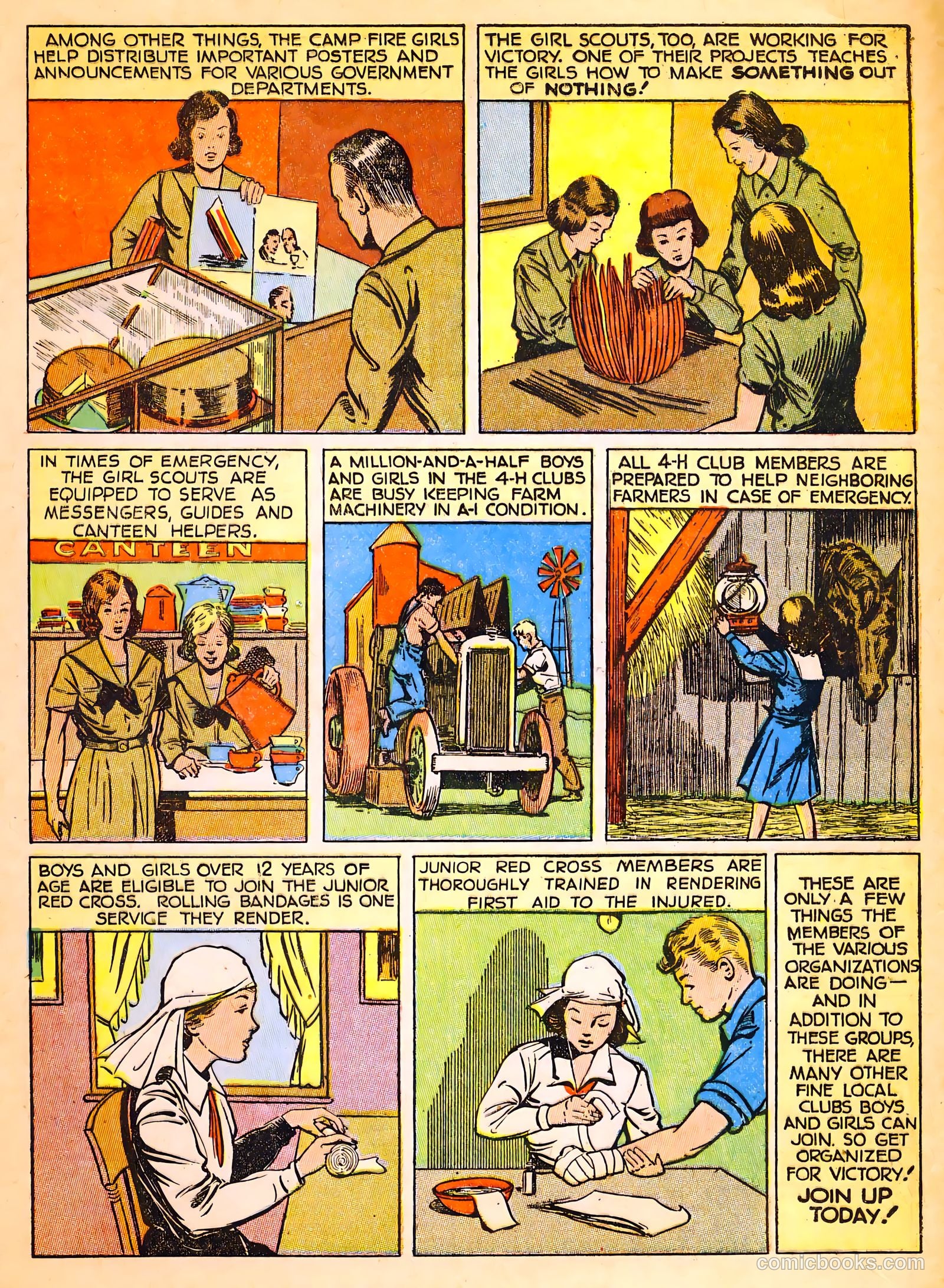 How Boys and Girls Can Help Win the War #1 (1942) — page 7 of 53