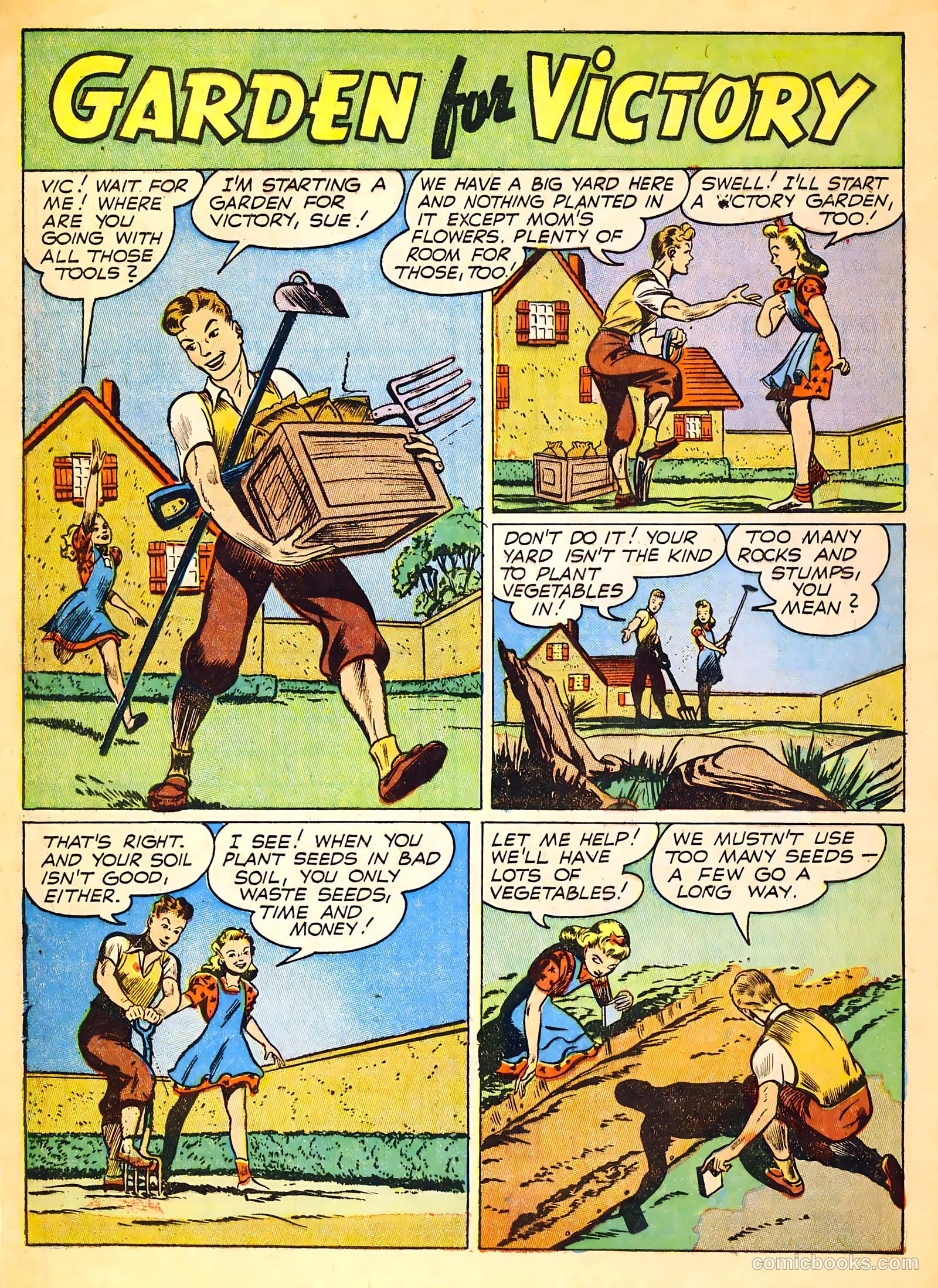 How Boys and Girls Can Help Win the War #1 (1942) — page 16 of 53