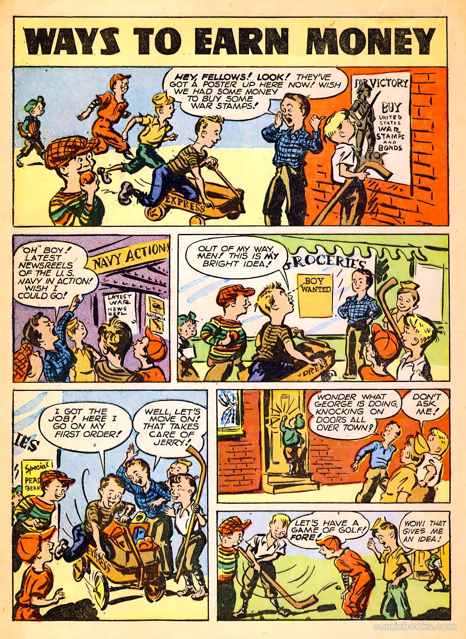 How Boys and Girls Can Help Win the War #1 (1942) — page 22 of 53