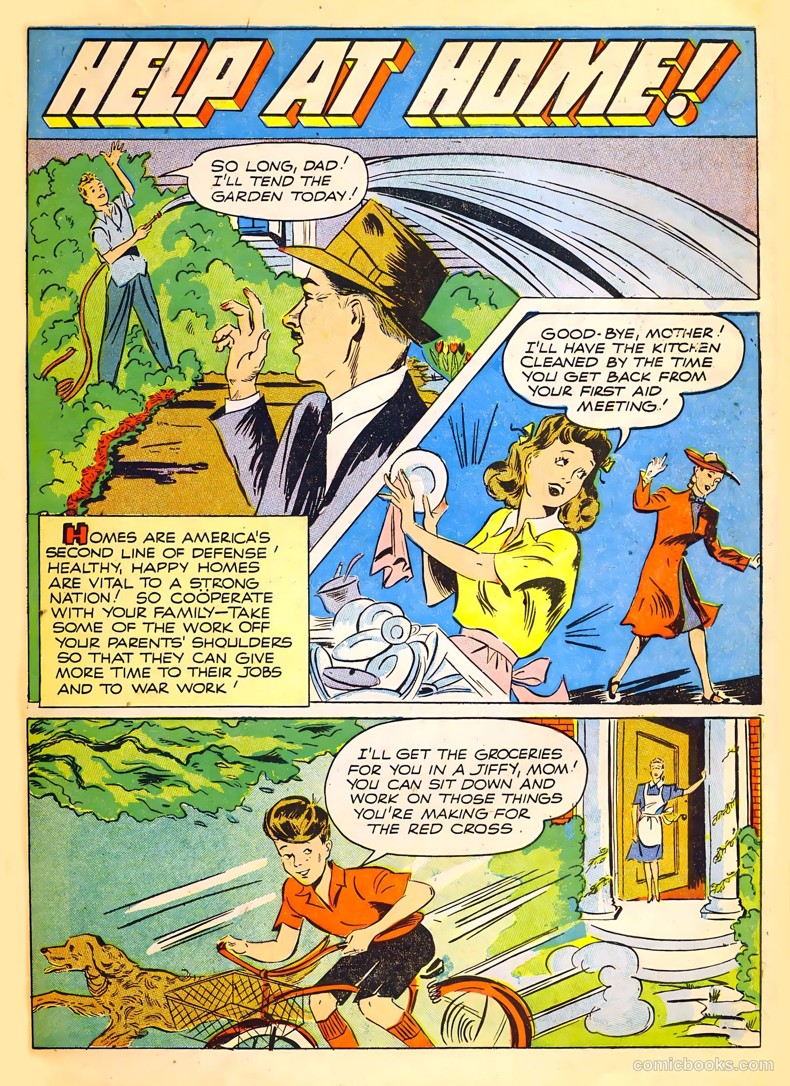 How Boys and Girls Can Help Win the War #1 (1942) — page 34 of 53