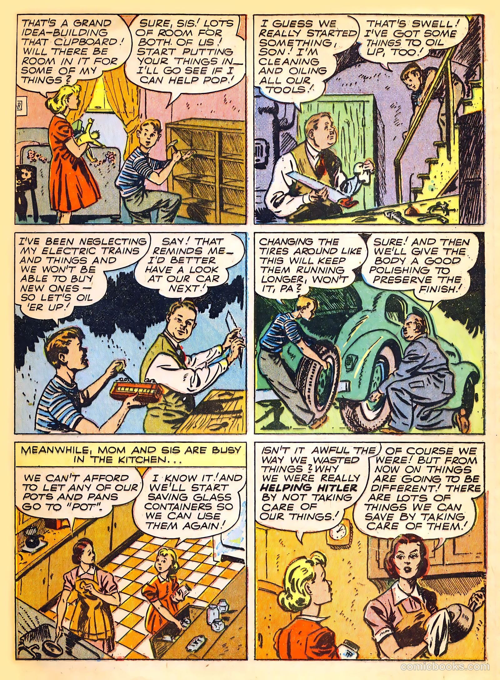 How Boys and Girls Can Help Win the War #1 (1942) — page 38 of 53