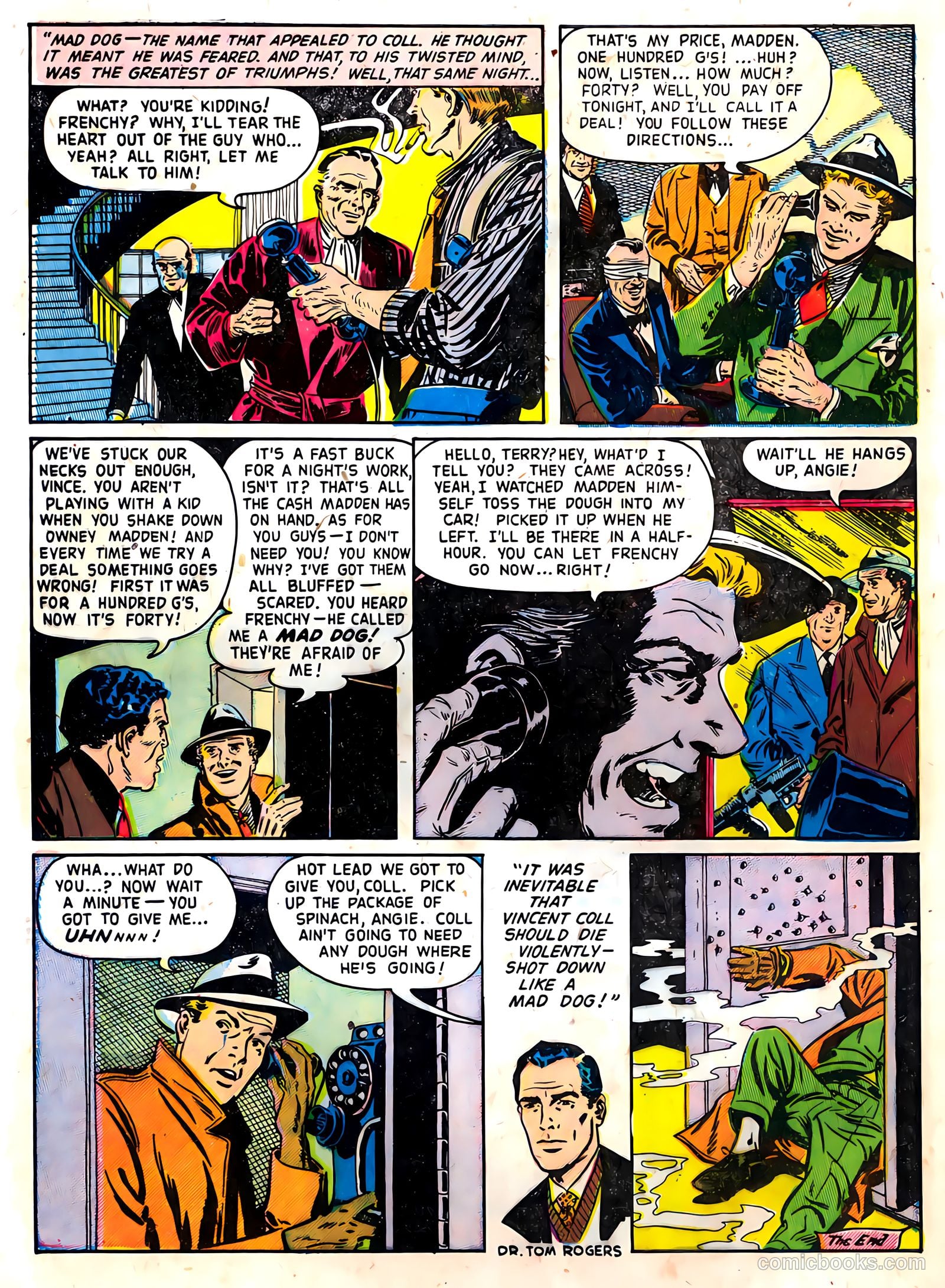 Crime Clinic #10 (1951) — page 28 of 36