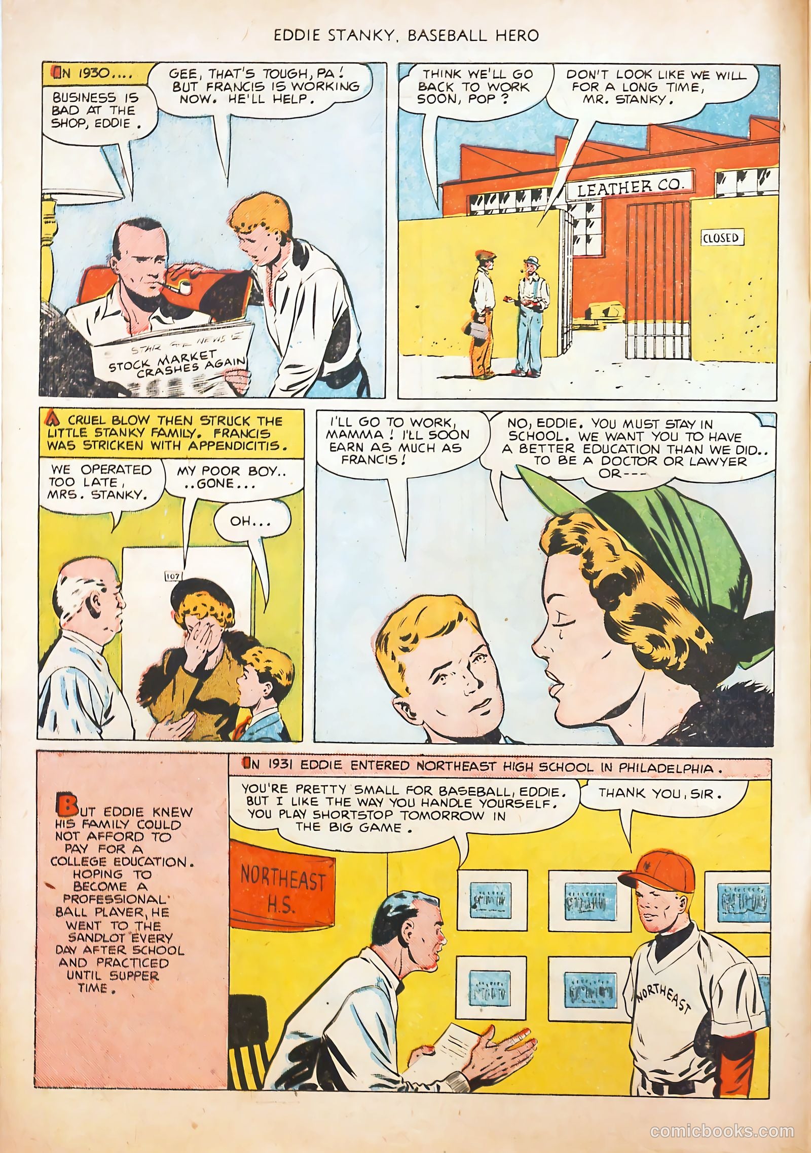 Eddie Stanky #nn (1951) — page 6 of 36