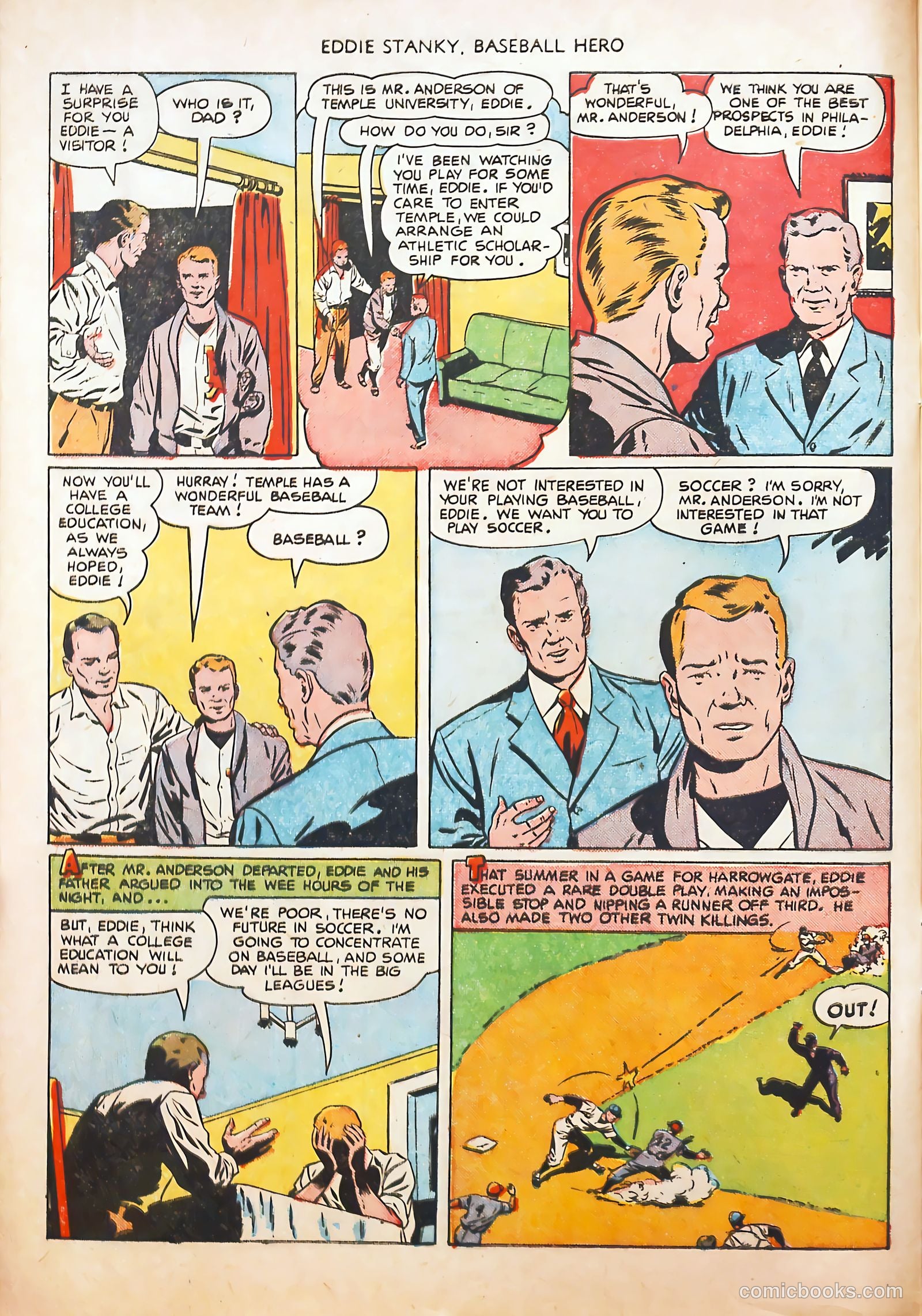 Eddie Stanky #nn (1951) — page 8 of 36