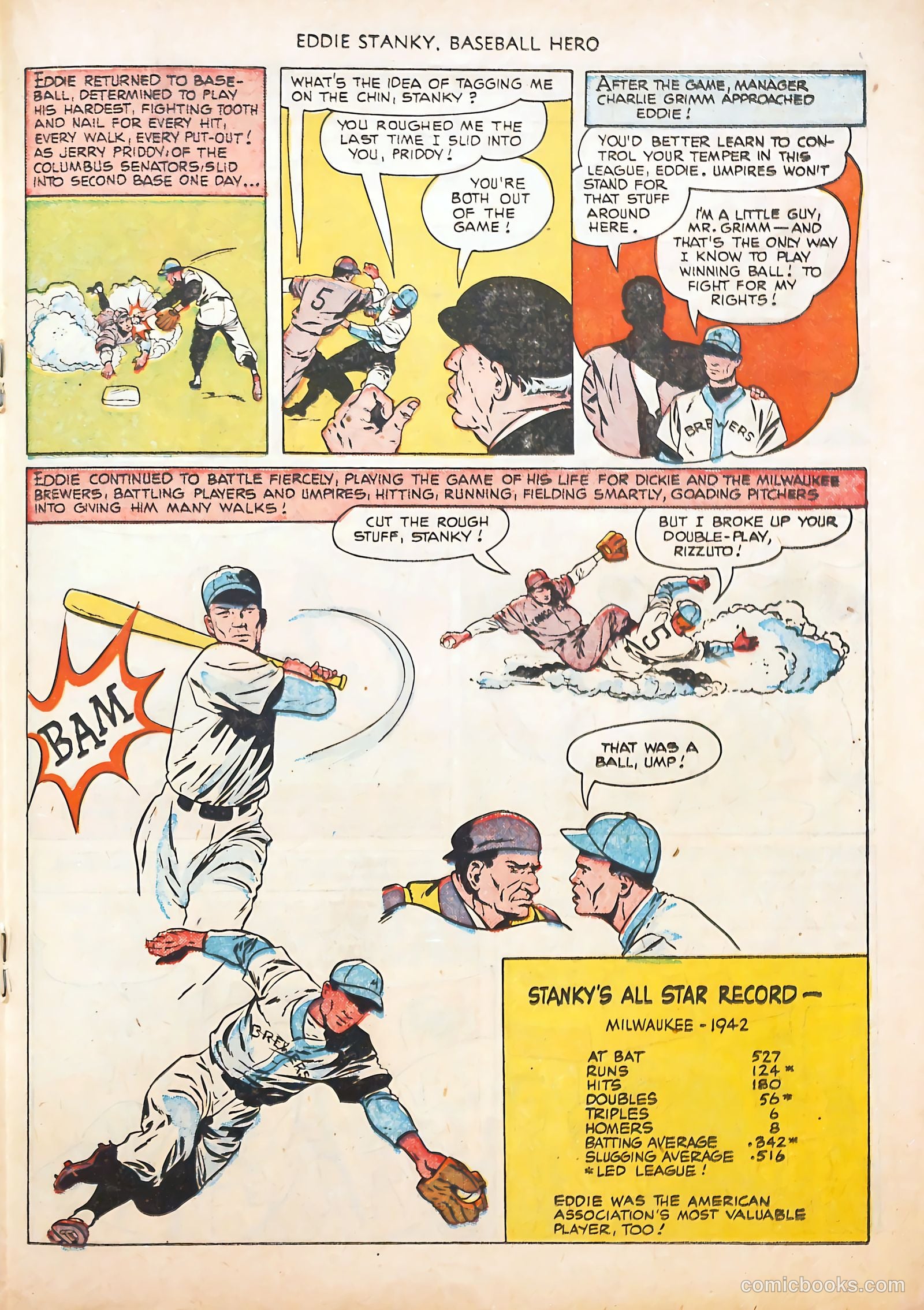 Eddie Stanky #nn (1951) — page 19 of 36